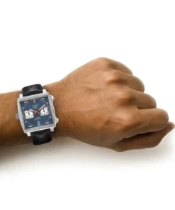 Alternative view of TAG Heuer Vintage Monaco Automatic 39mm Mens Replica CAW211P.FC6356