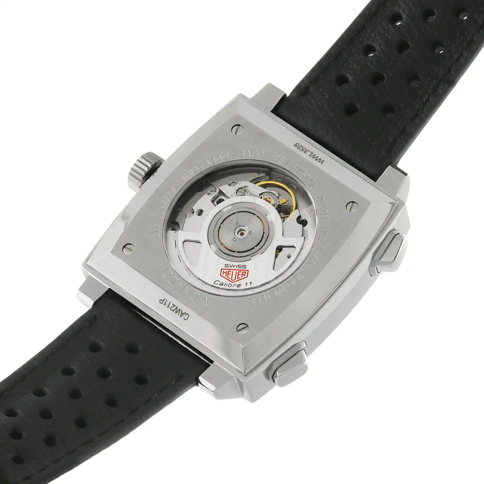 TAG Heuer Vintage Monaco Automatic 39mm Mens Replica CAW211P.FC6356 - Image 6