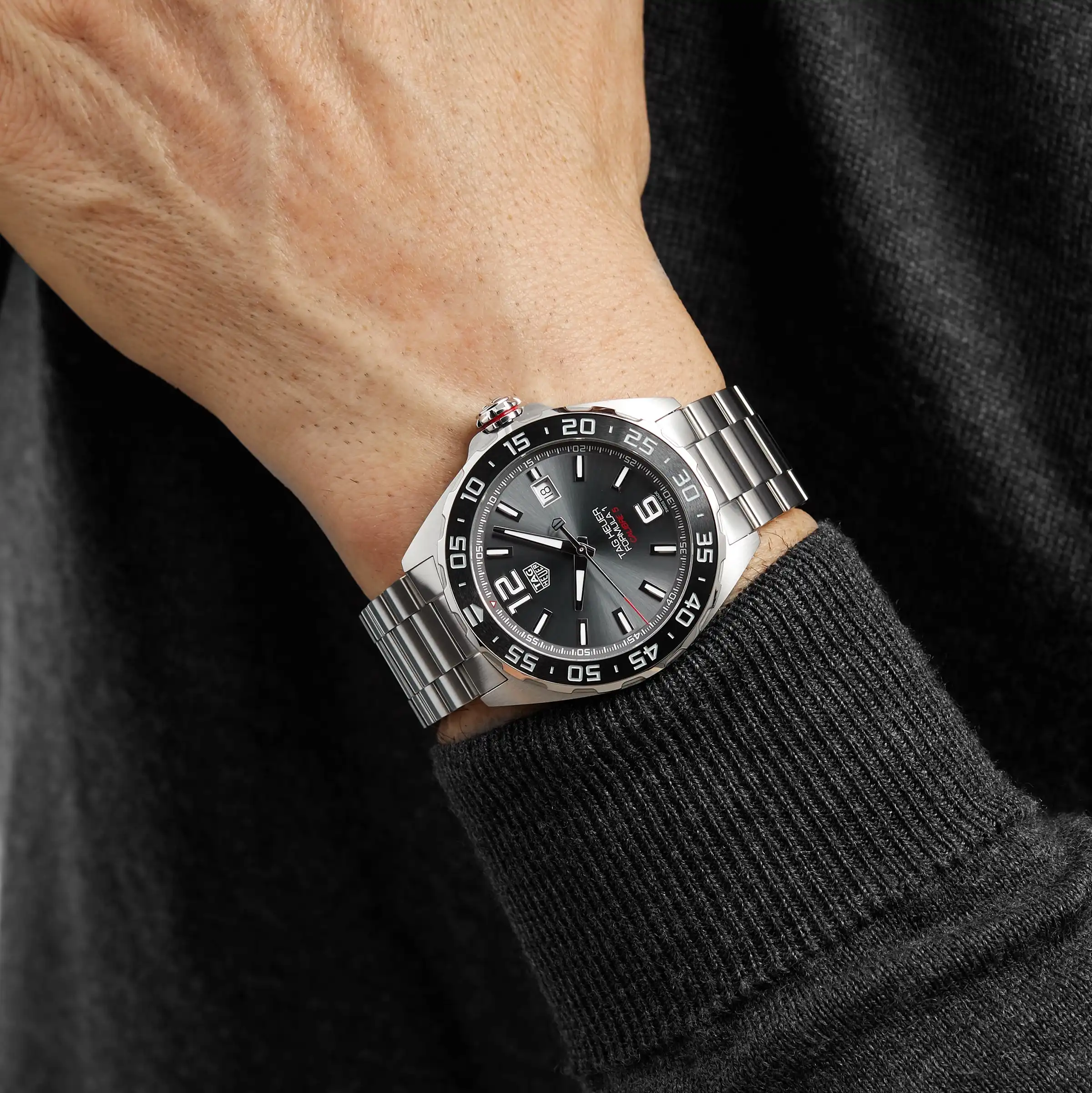 TAG Heuer Formula 1 Calibre 5 Automatic Date 43mm Mens Replica WAZ2011.BA0842 - Image 8