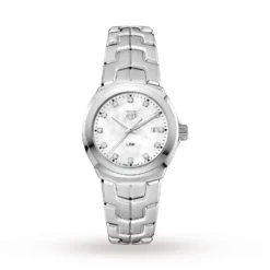 TAG Heuer Link Quartz Date Mother Of Pearl 32mm Ladies Replica WBC1312.BA0600