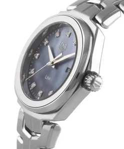 Alternative view of TAG Heuer Link Quartz Date Mother Of Pearl Ladies Replica WBC1313.BA0600