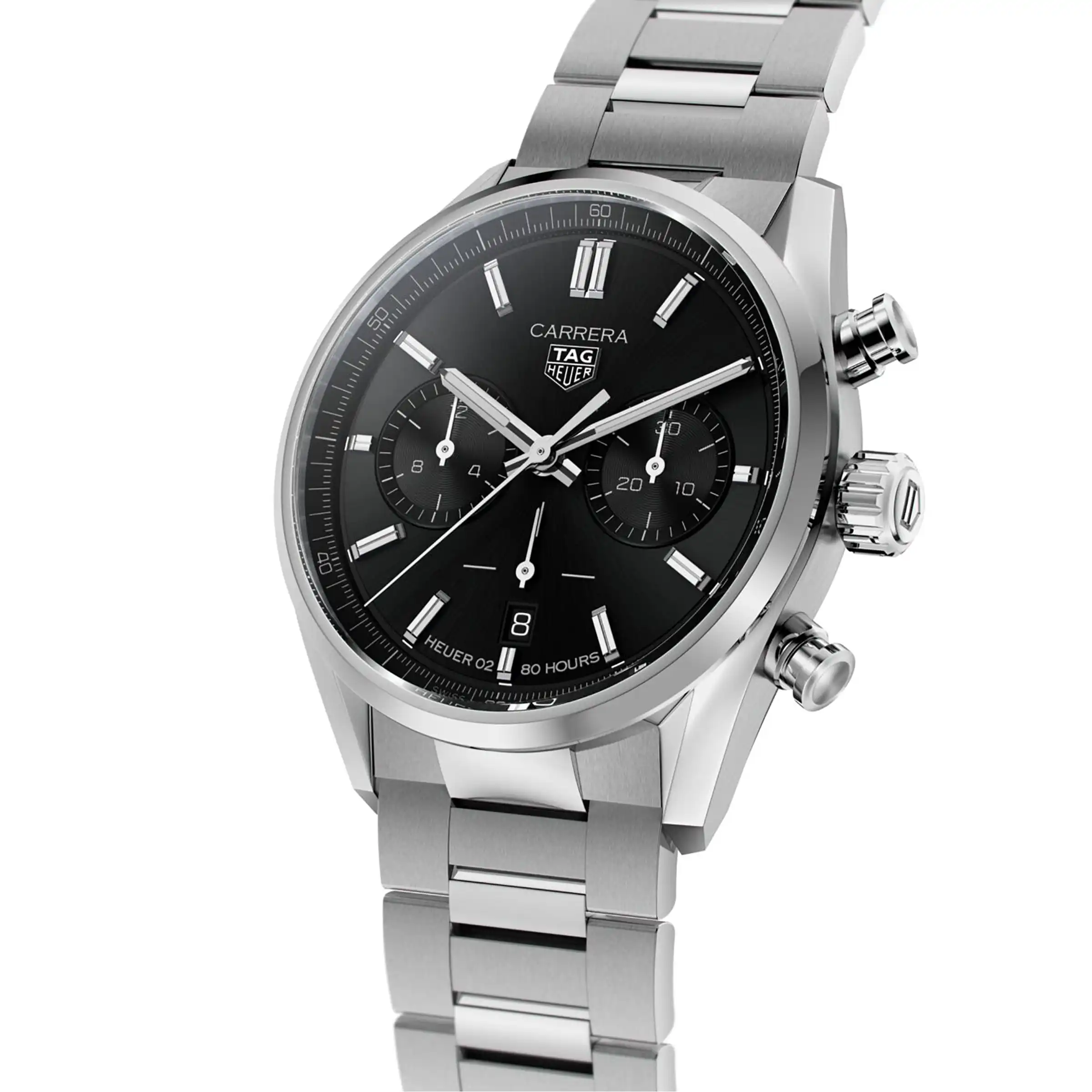 TAG Heuer Carrera Calibre Heuer 02 Chronograph 42mm Mens Replica CBN2010.BA0642 - Image 2