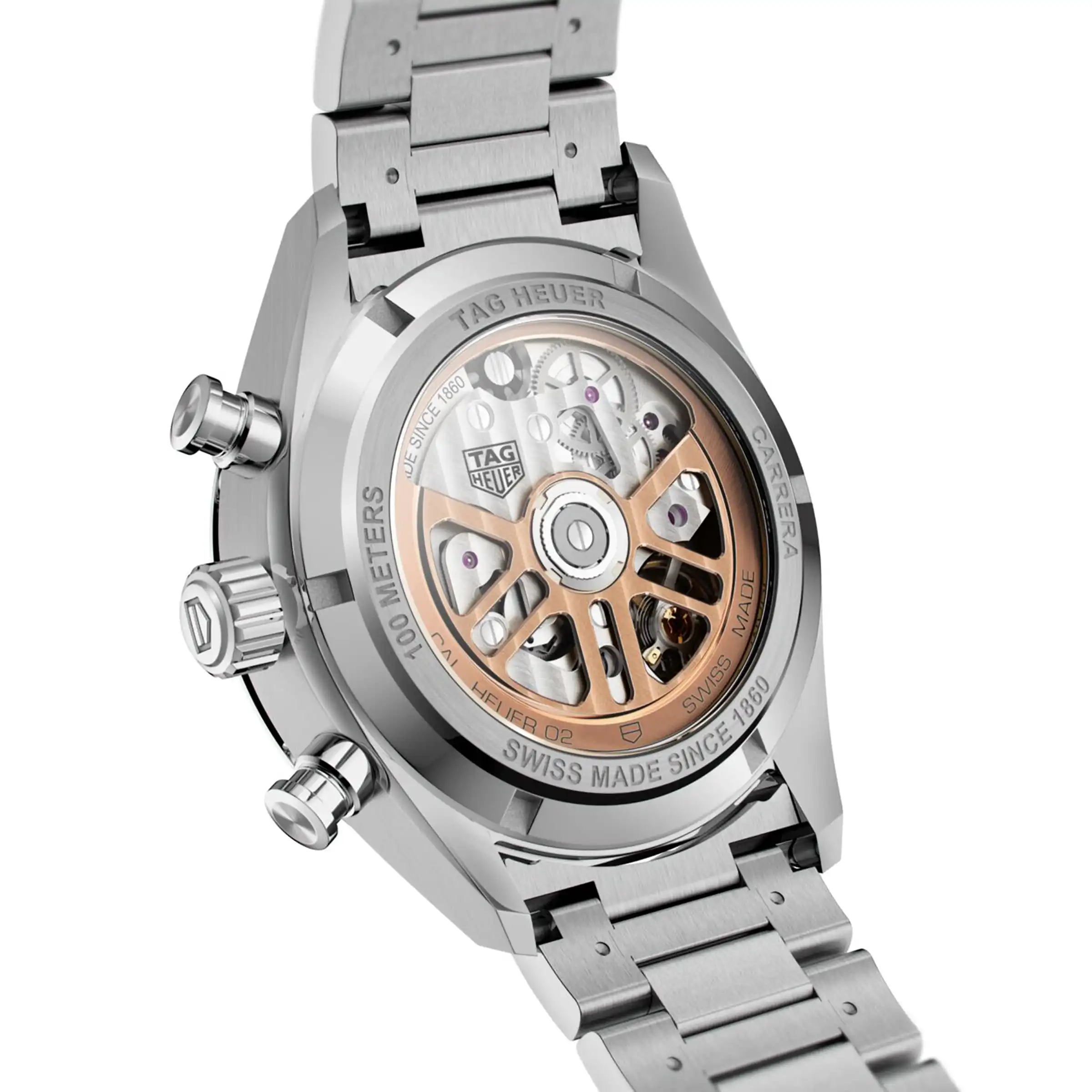 TAG Heuer Carrera Calibre Heuer 02 Chronograph 42mm Mens Replica CBN2010.BA0642 - Image 4