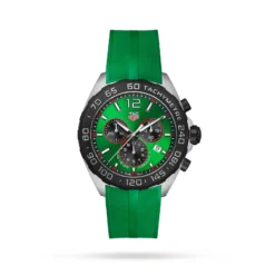 TAG Heuer Formula 1 Quartz Chronograph 200M 43mm Mens Replica Green Rubber CAZ101AP.FT8056