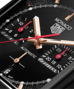 Alternative view of TAG Heuer Monaco Dark Lord 39mm Mens Replica CBL2180.FC6497