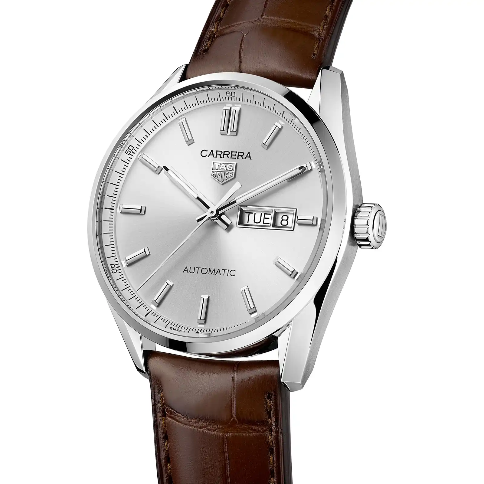TAG Heuer Carrera Three-Hand Day-Date 41mm Automatic Mens Replica WBN2011.FC6484 - Image 2