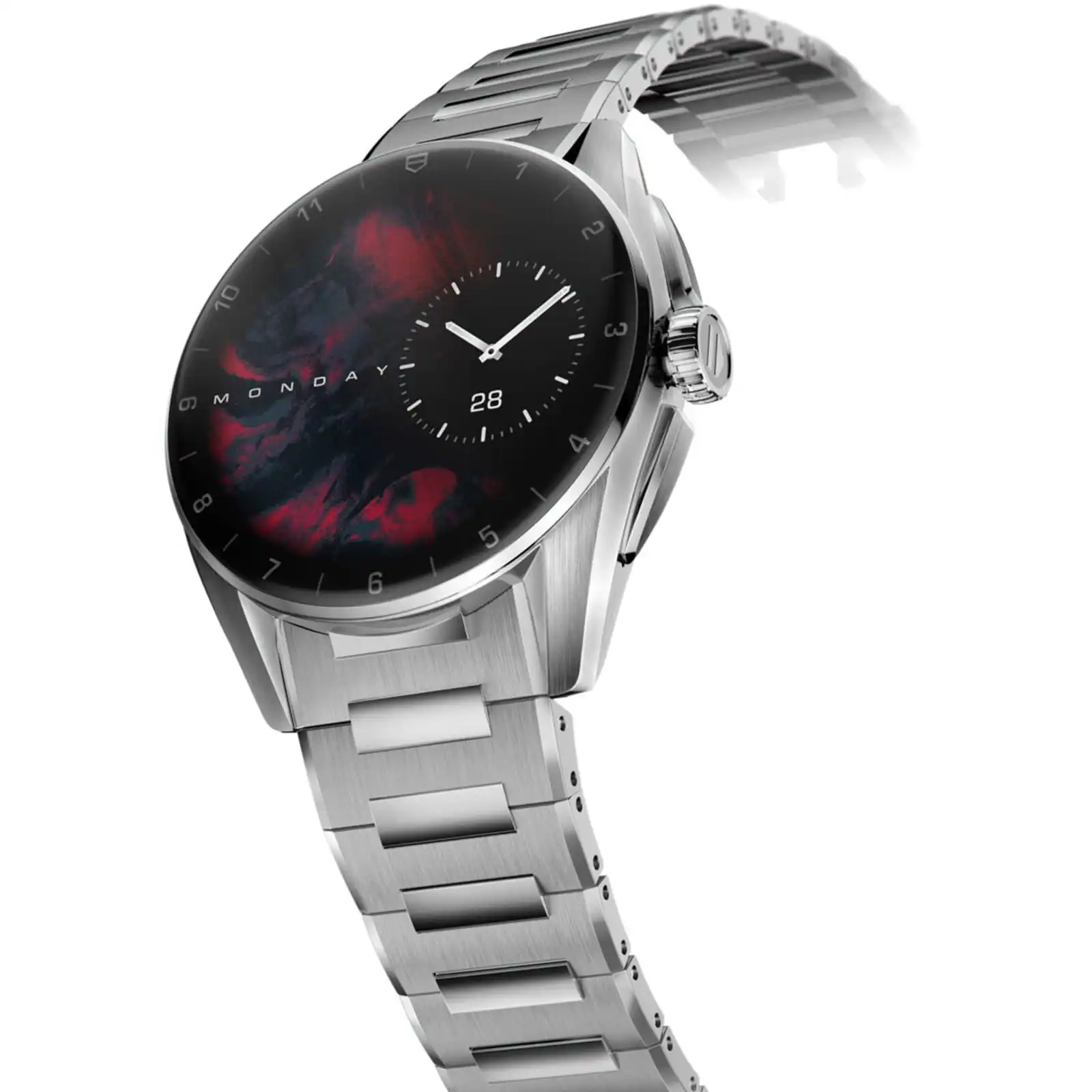 TAG Heuer Connected Calibre E4 42mm – 2022 – Steel Case (SBR80 42mm) – Steel Bracelet Smart Replica SBR8010.BA0617 - Image 3