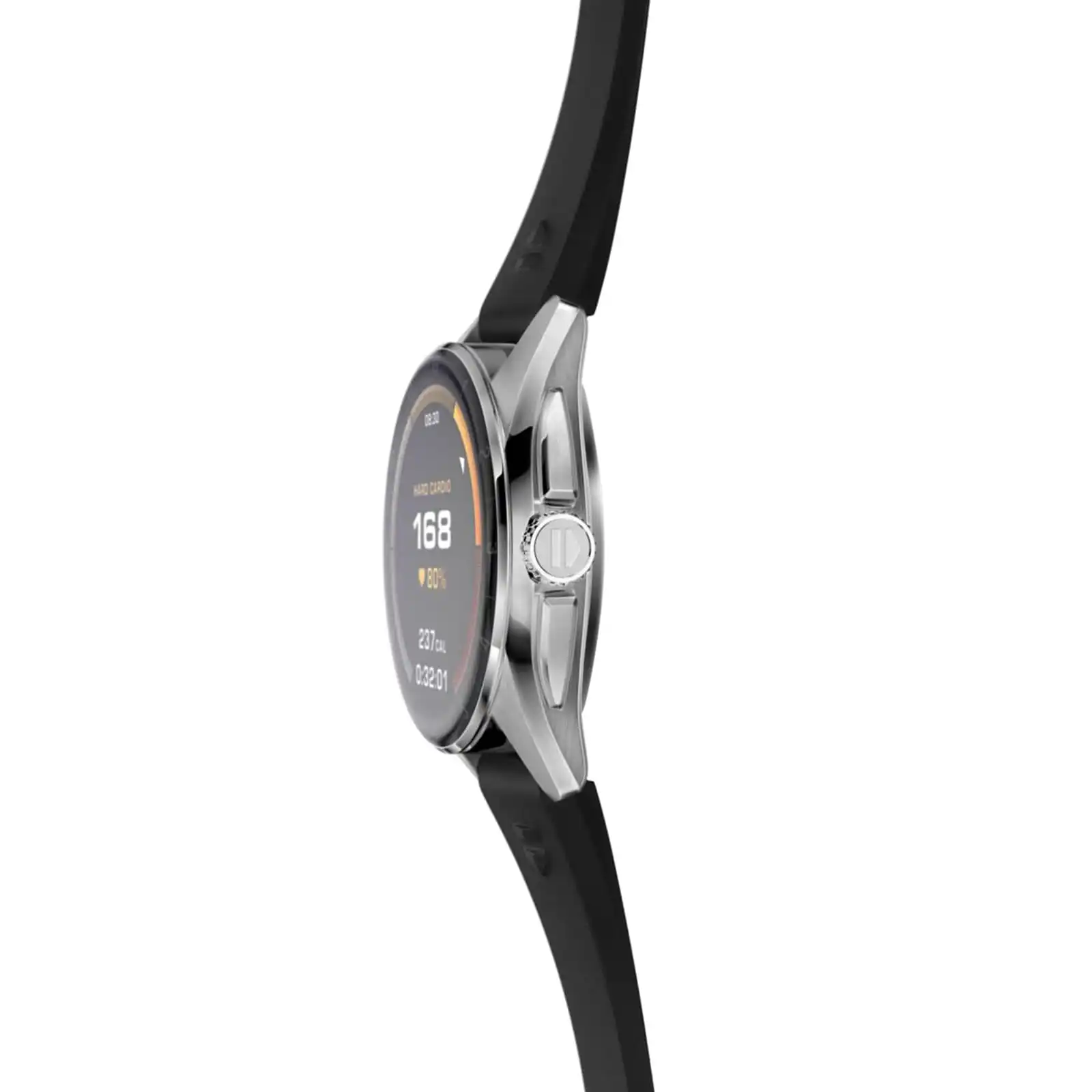 TAG Heuer Connected Calibre E4 42mm – 2022 – Steel Case (SBR80 42mm) – Black Rubber Strap Smart Replica SBR8010.BT6255 - Image 3