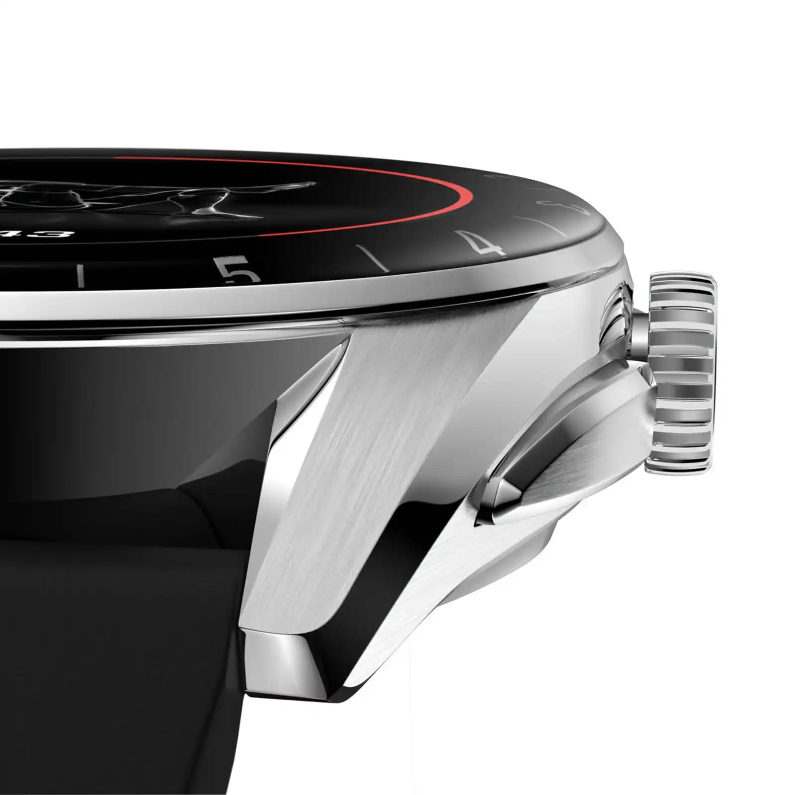 TAG Heuer Connected Calibre E4 42mm – 2022 – Steel Case (SBR80 42mm) – Black Rubber Strap Smart Replica SBR8010.BT6255 - Image 4