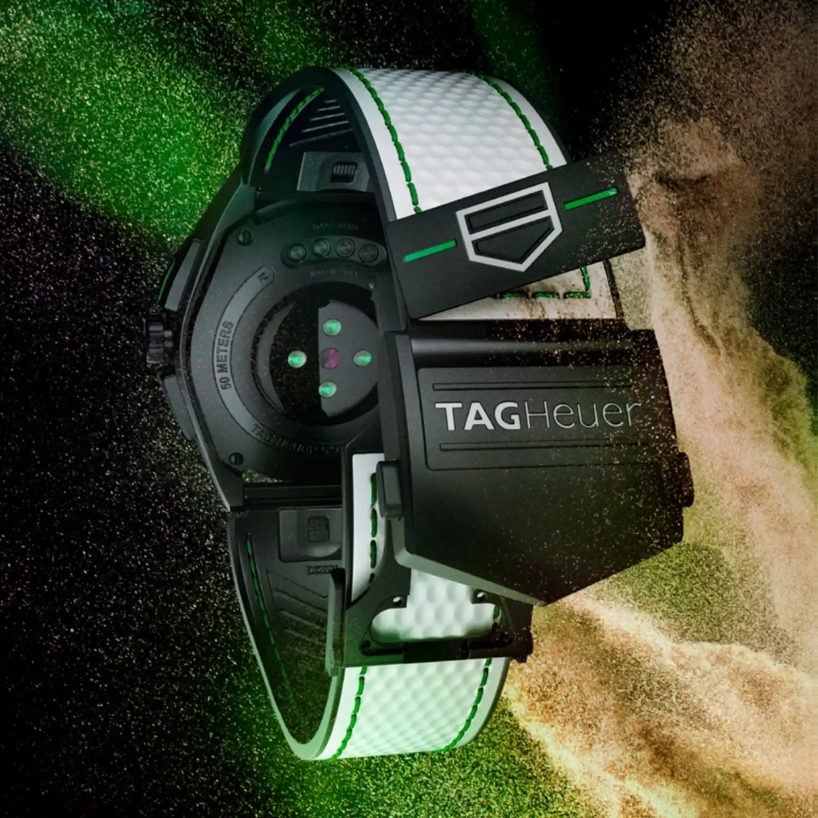 TAG Heuer Connected Calibre E4 45mm – 2022- Golf Edition Smart Replica SBR8A81.EB0251 - Image 4