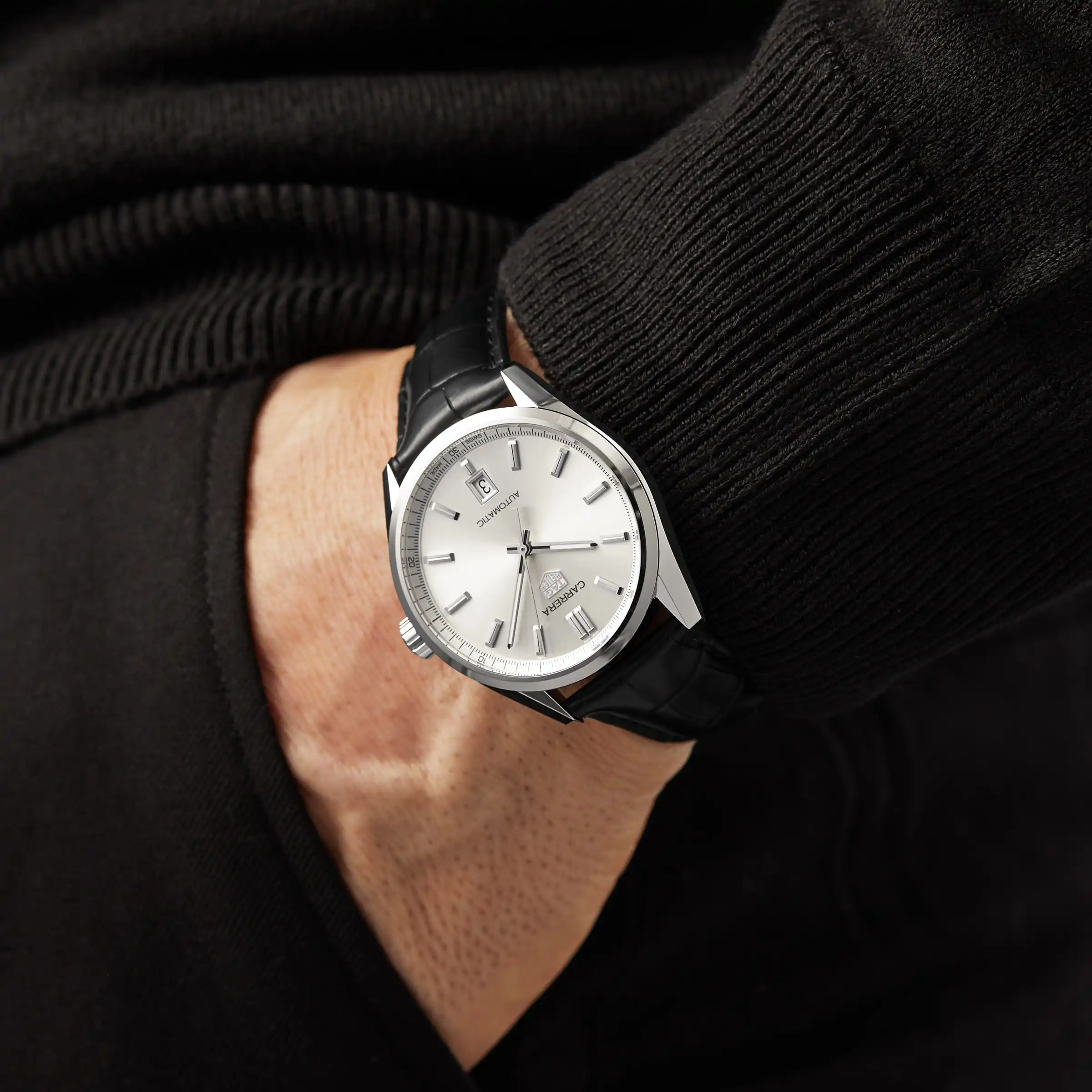 TAG Heuer Carrera Three – Hand Automatic Mens 39mm Replica WBN2111.FC6505 - Image 7