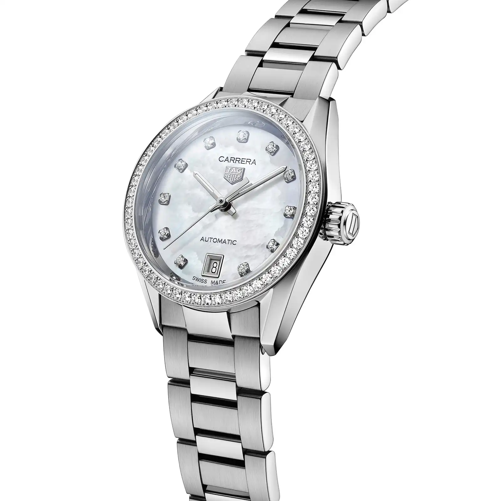 TAG Heuer Carrera 29mm Stainless Steel Ladies Replica WBN2414.BA0621 - Image 2
