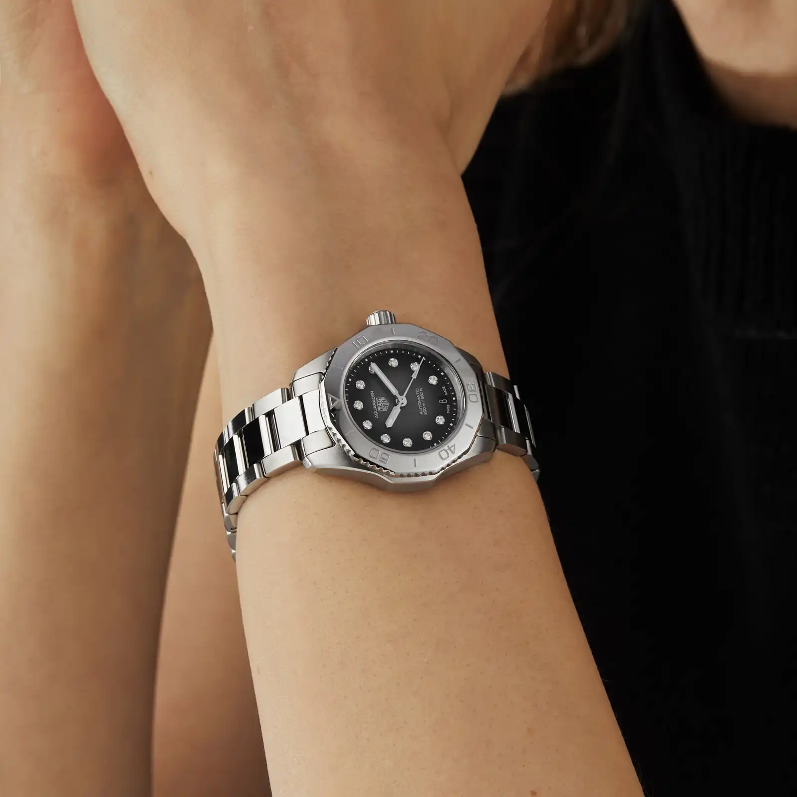 TAG Heuer Aquaracer Professional 200 30mm Ladies Replica WBP2410.BA0622 - Image 8