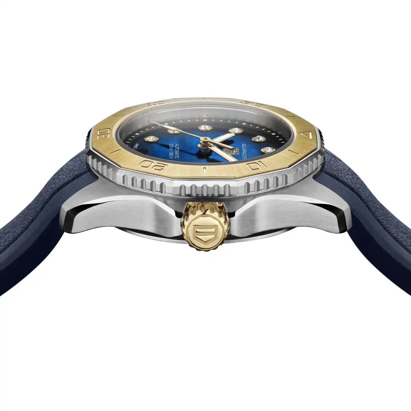 TAG Heuer Aquaracer Professional 200 30mm Ladies Replica Blue WBP2450.FT6215 - Image 3