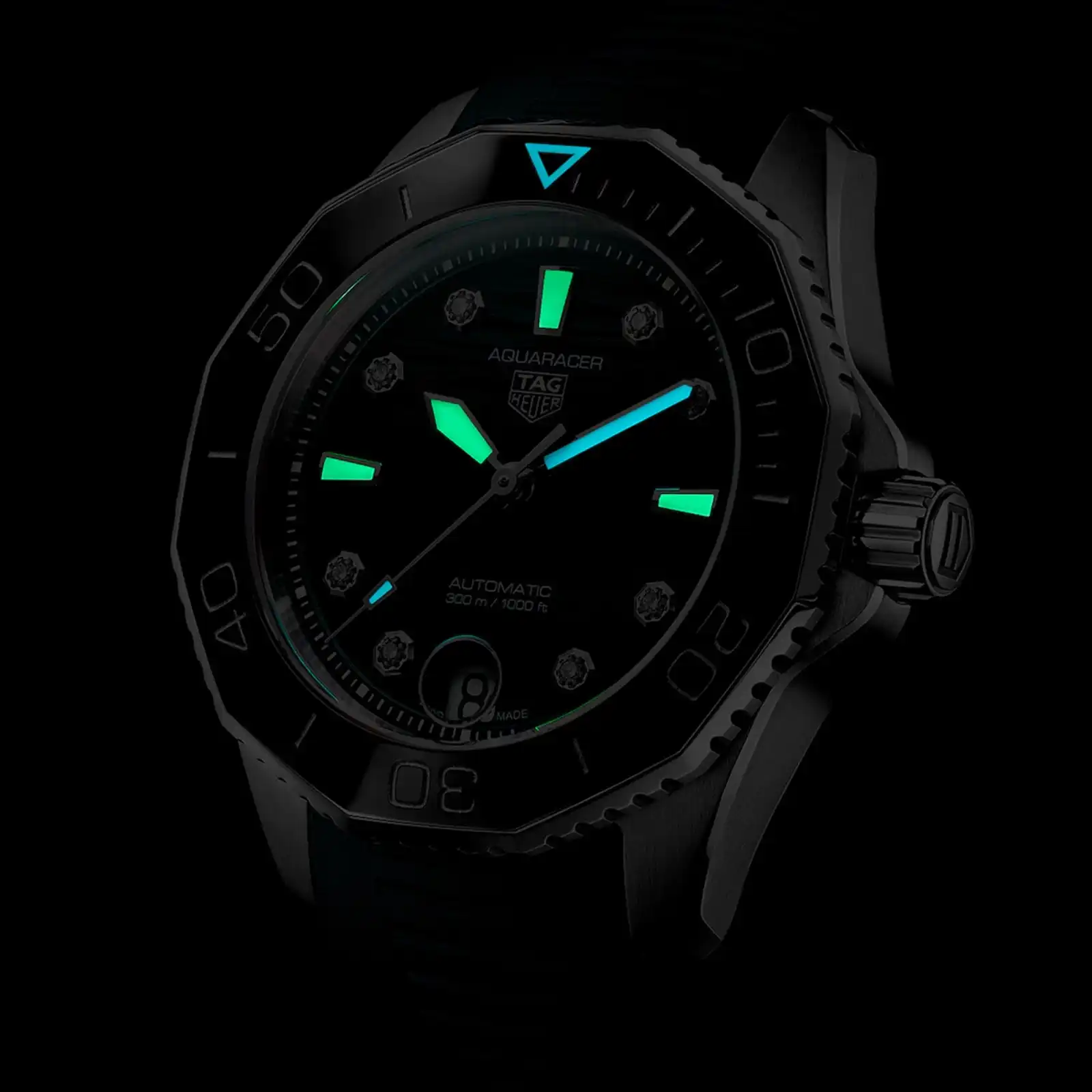 TAG Heuer Aquaracer Professional 300 Date 36mm Ladies Replica WBP231G.FT6226 - Image 5