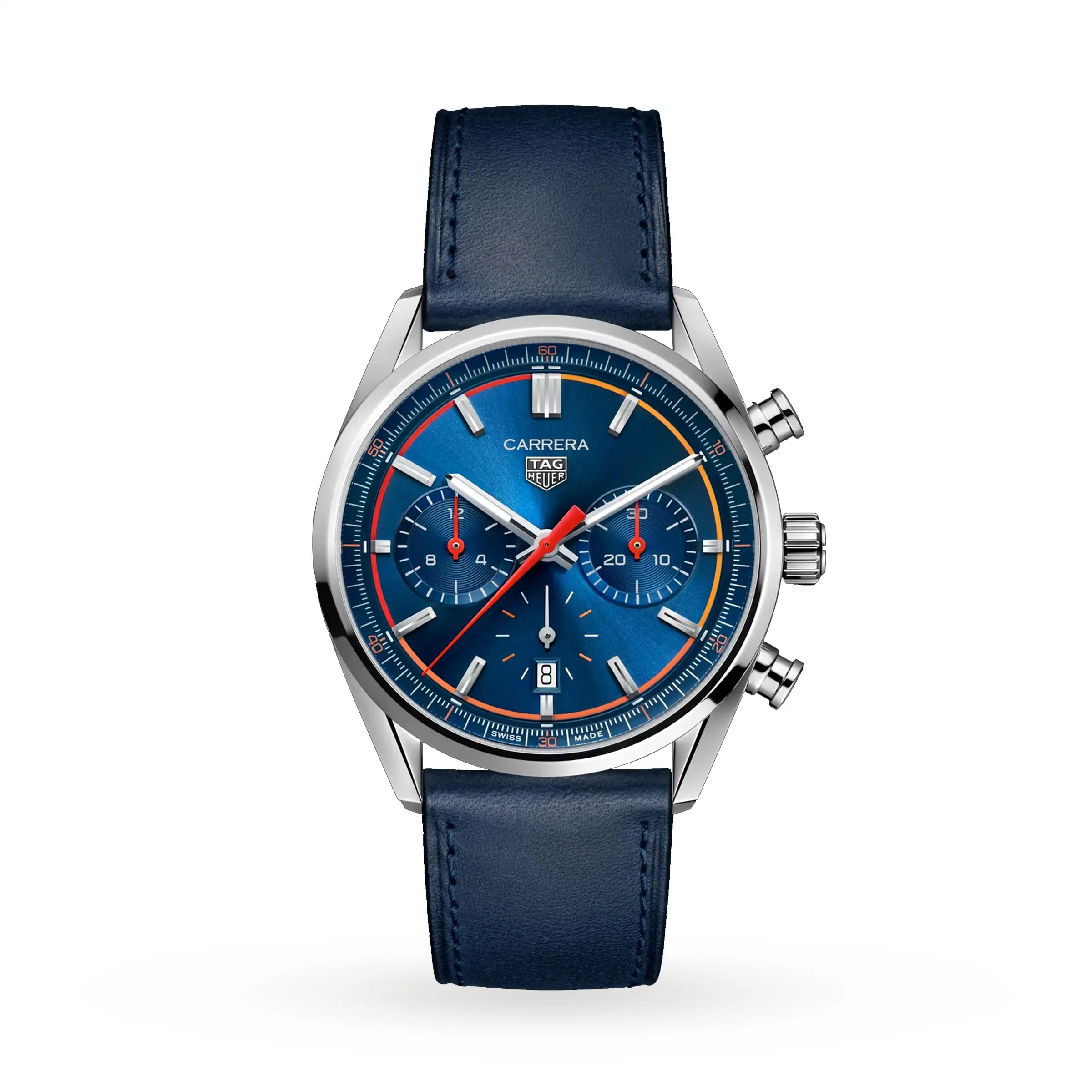 TAG Heuer Carrera Chronograph 42mm Mens Replica Blue CBN201D.FC6543