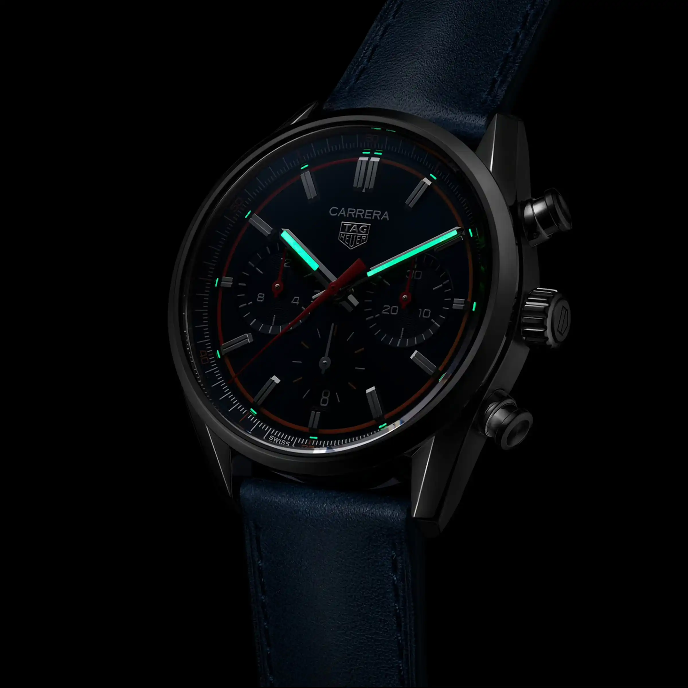 TAG Heuer Carrera Chronograph 42mm Mens Replica Blue CBN201D.FC6543 - Image 4