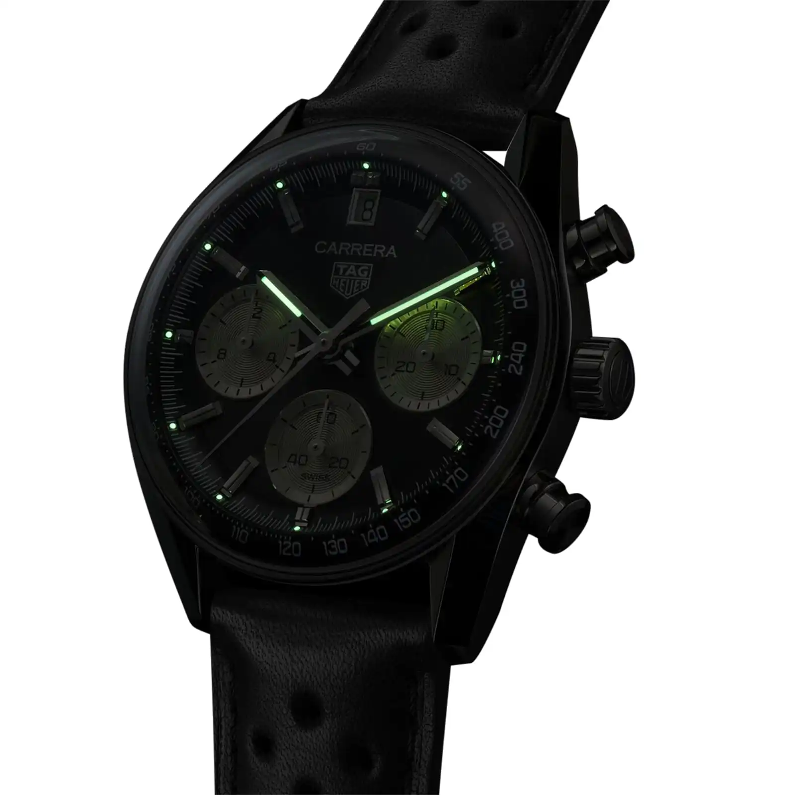 TAG Heuer Carrera Chronograph 39mm Mens Replica Black CBS2210.FC6534 - Image 7
