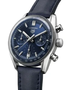 Alternative view of TAG Heuer Carrera Chronograph 39mm Mens Replica Blue CBS2212.FC6535