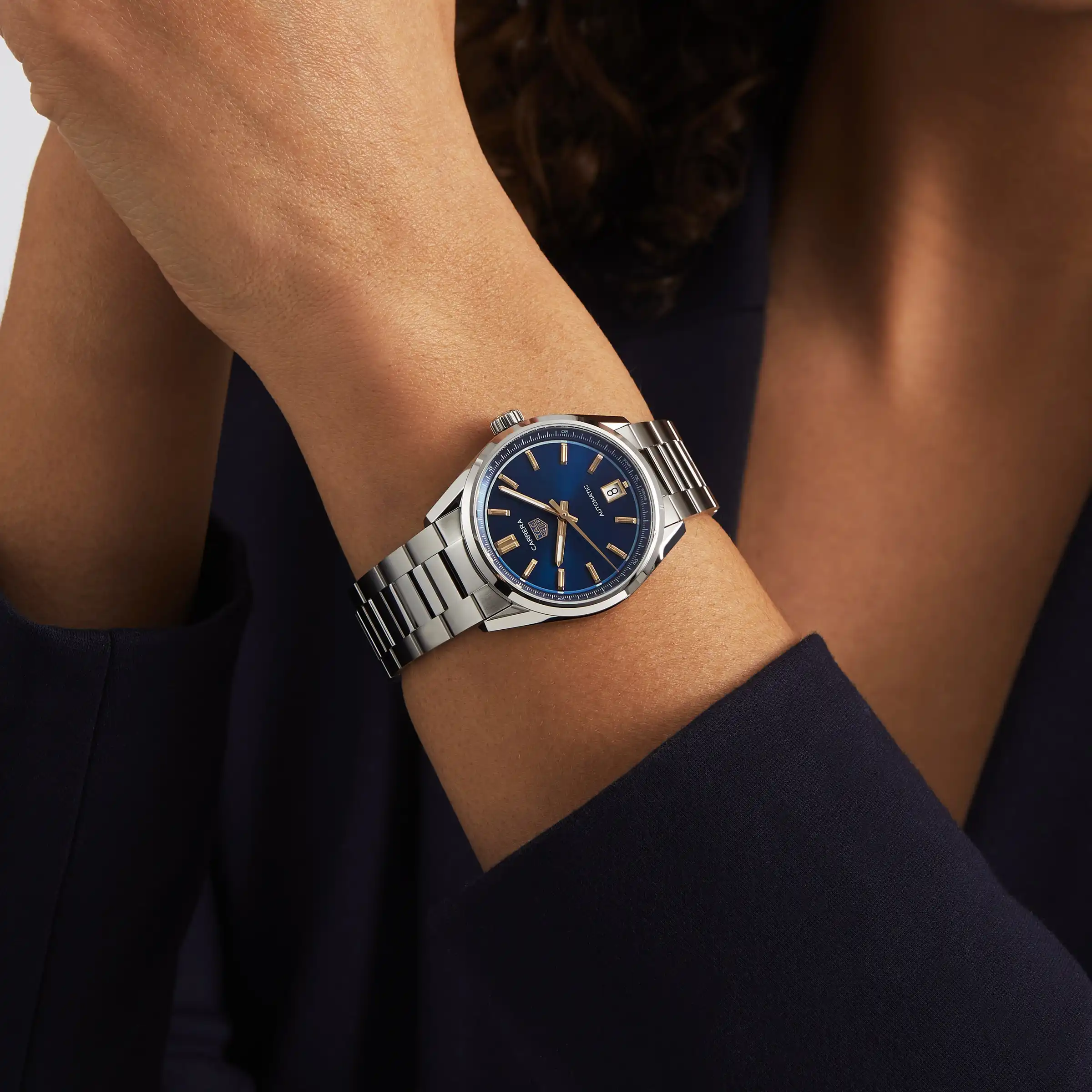 TAG Heuer Carrera Date 36mm Unisex Replica Deep Blue WBN2311.BA0001 - Image 8