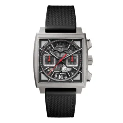 TAG Heuer Monaco Chronograph 39mm Mens Replica Titanium Black CBL2183.FT6236