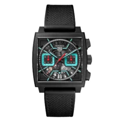 TAG Heuer Monaco Chronograph 39mm Mens Replica Titanium Turqouise CBL2184.FT6236
