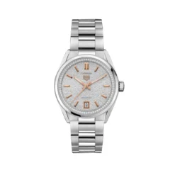 TAG Heuer Carrera 36mm Ladies Replica Diamonds Silver WBN231B.BA0001