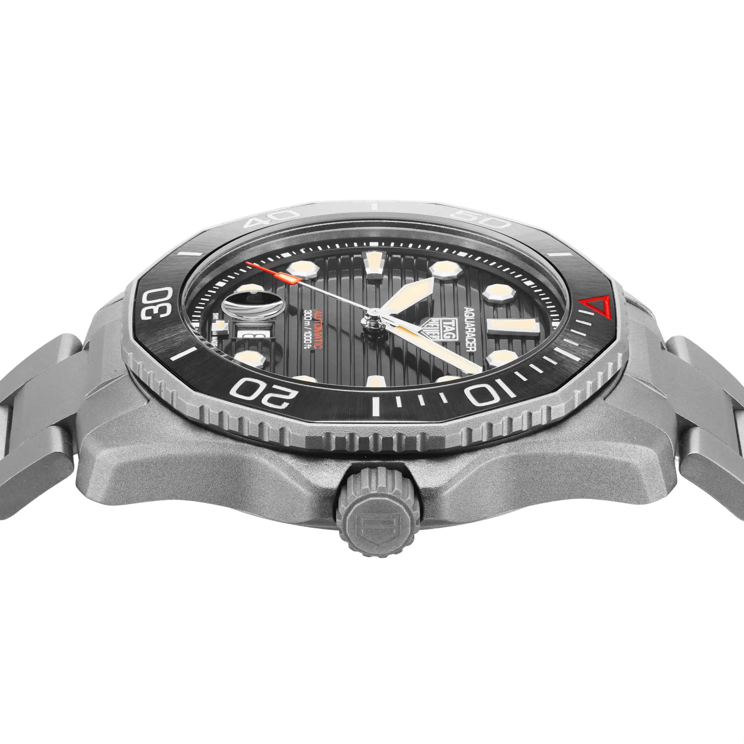 TAG Heuer Aquaracer Professional 300 43mm Mens Replica Black Limited Edition 1 of 500 WBP208D.BF0631 - Image 4