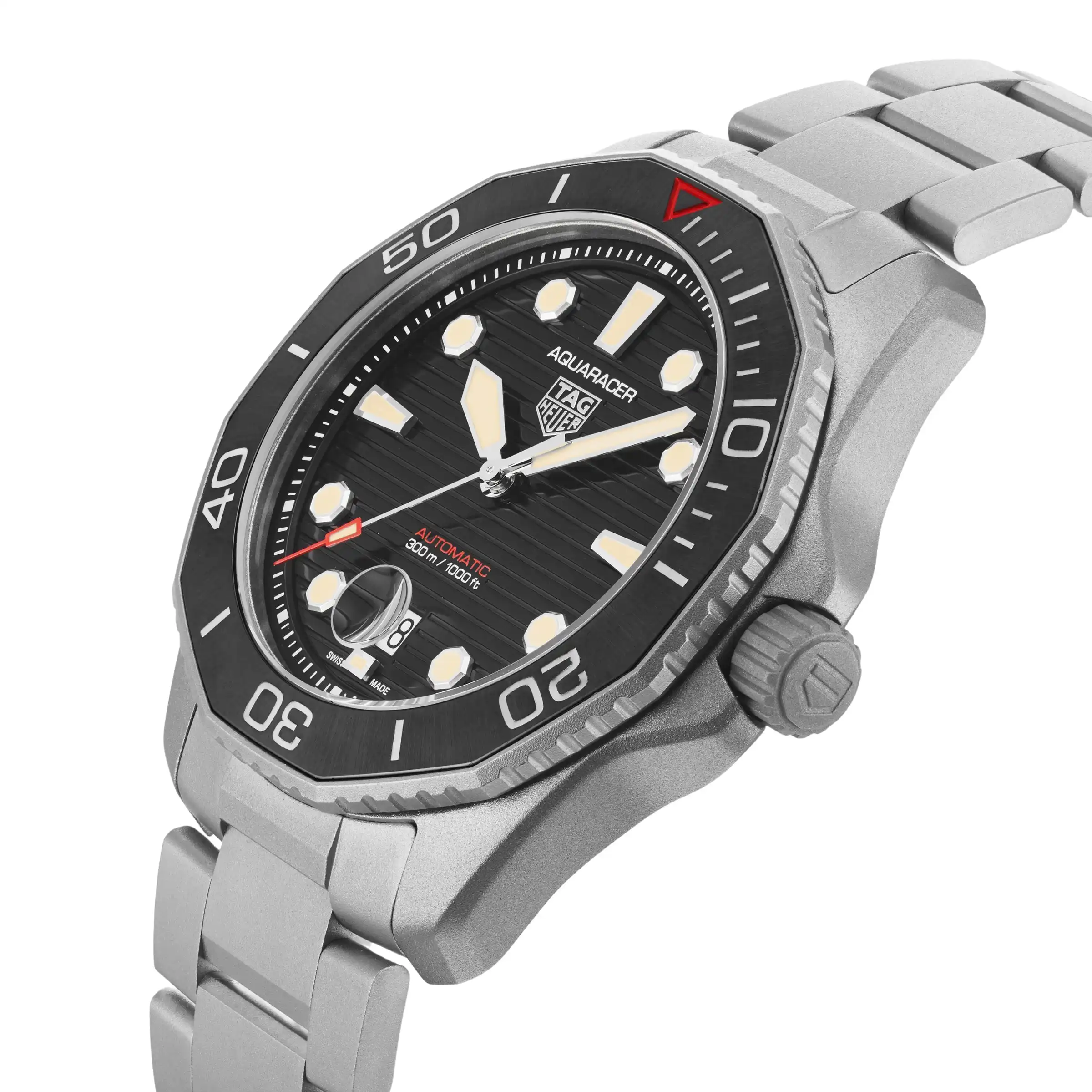 TAG Heuer Aquaracer Professional 300 43mm Mens Replica Black Limited Edition 1 of 500 WBP208D.BF0631 - Image 5