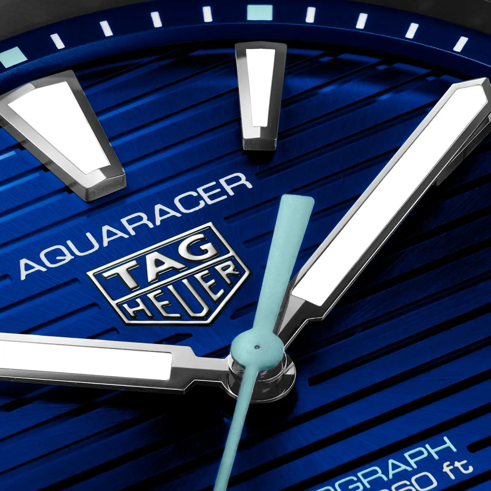 TAG Heuer Aquaracer Professional 200 Solargraph 40mm Mens Replica Blue WBP1113.BA0000 - Image 3