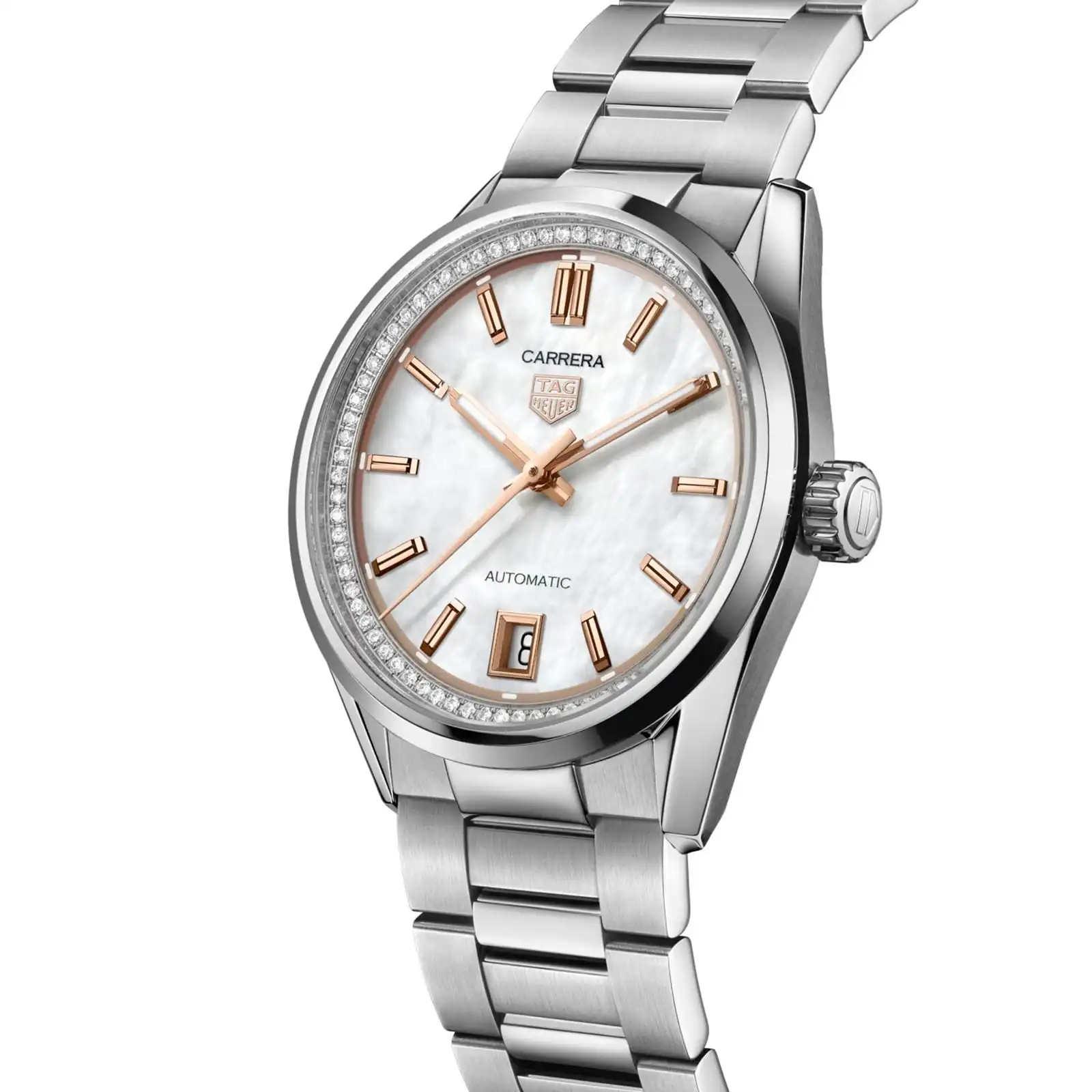 TAG Heuer Carrera Date 36mm Ladies Replica Mother Of Pearl WBN231C.BA0001 - Image 2