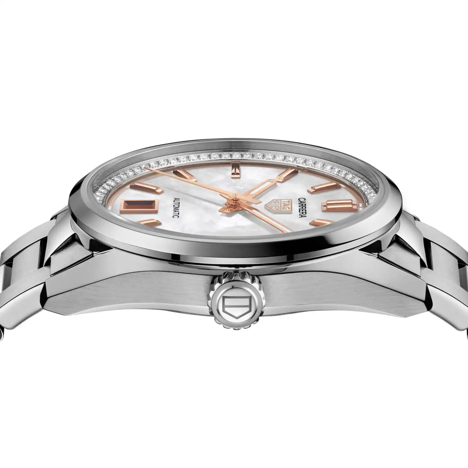 TAG Heuer Carrera Date 36mm Ladies Replica Mother Of Pearl WBN231C.BA0001 - Image 3