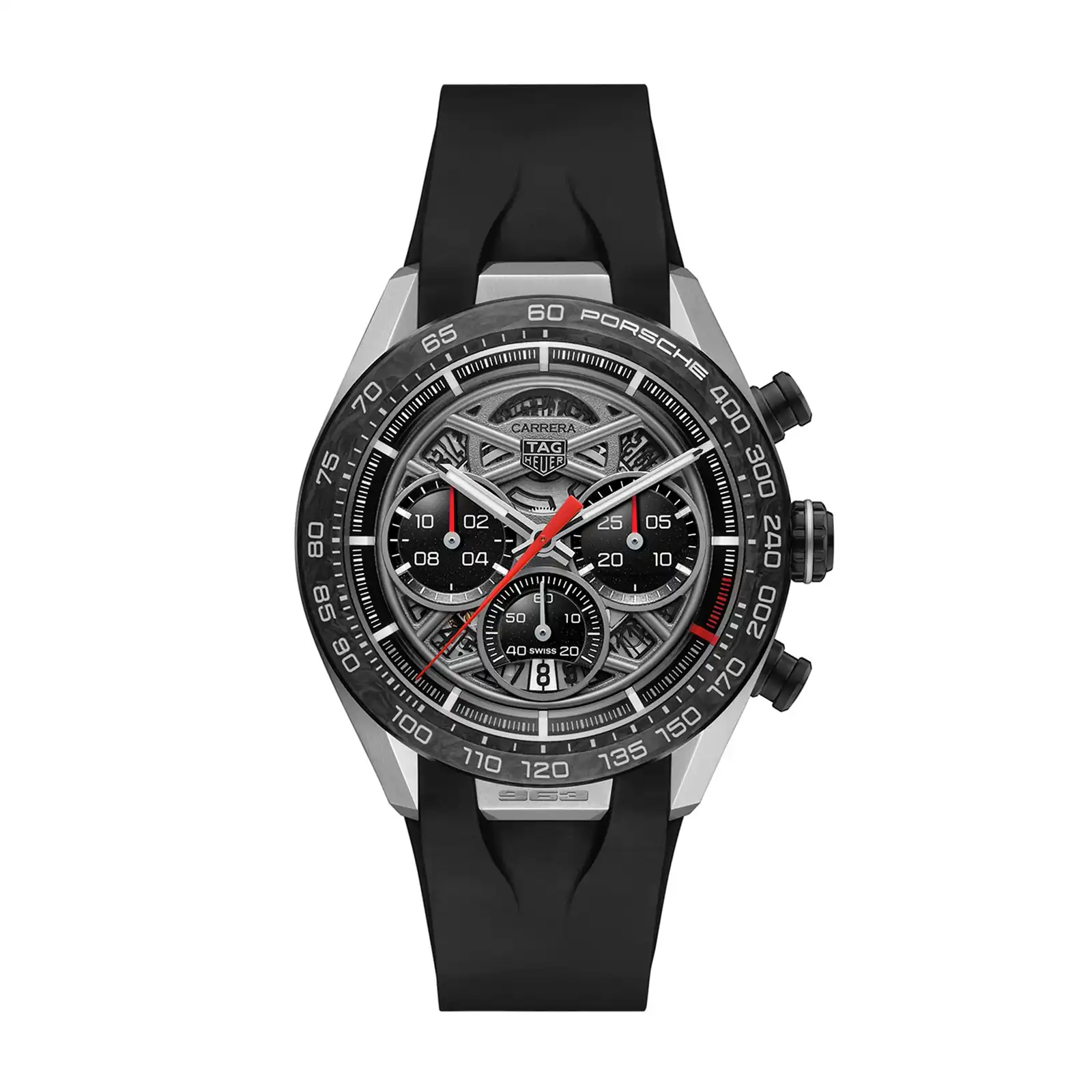 TAG Heuer Carrera Porsche Limited Edition 44mm Mens Replica Skeleton CBU2010.FT6267