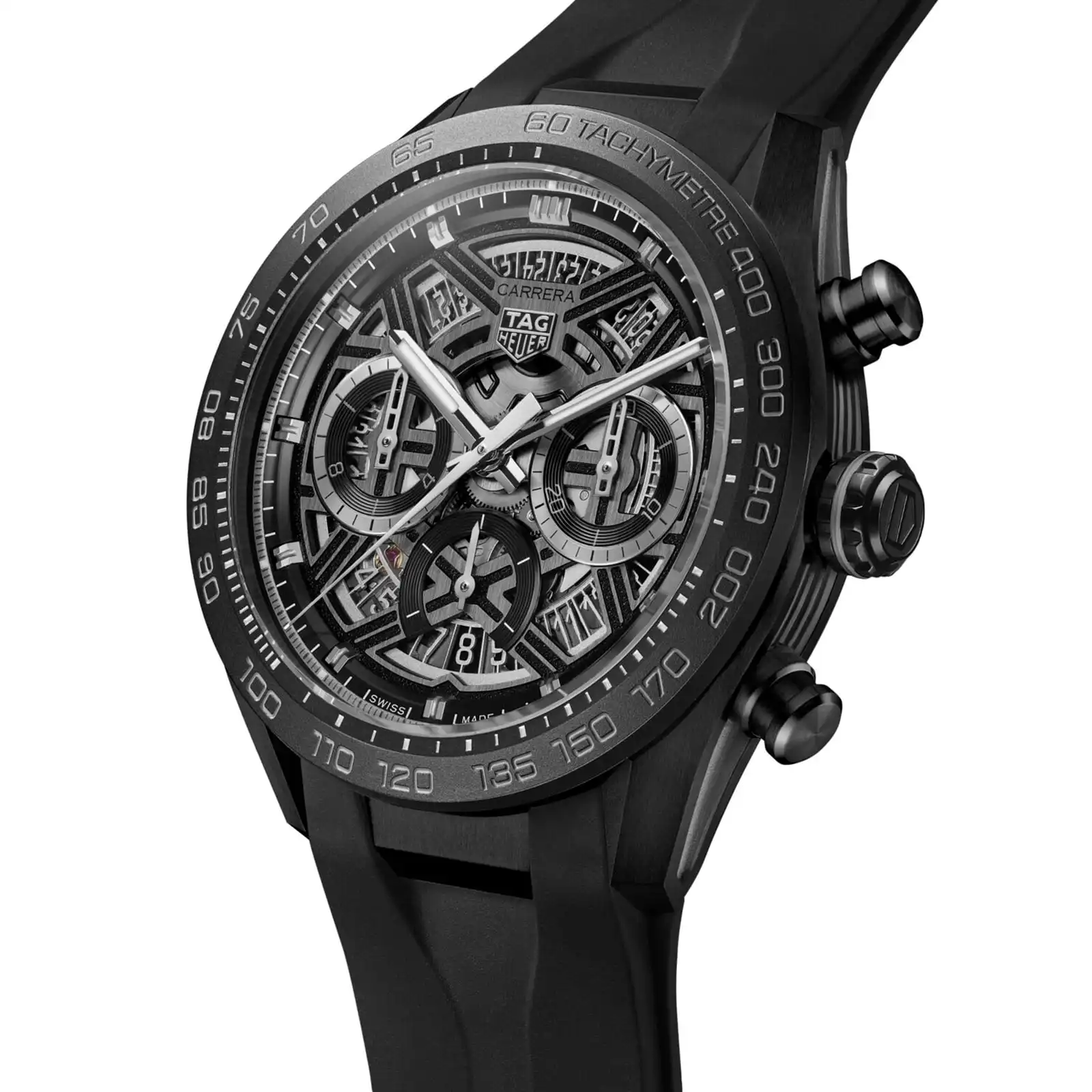 TAG Heuer Carrera Chronograph Extreme Sport 44mm Mens Replica Black CBU2080.FT6272 - Image 2