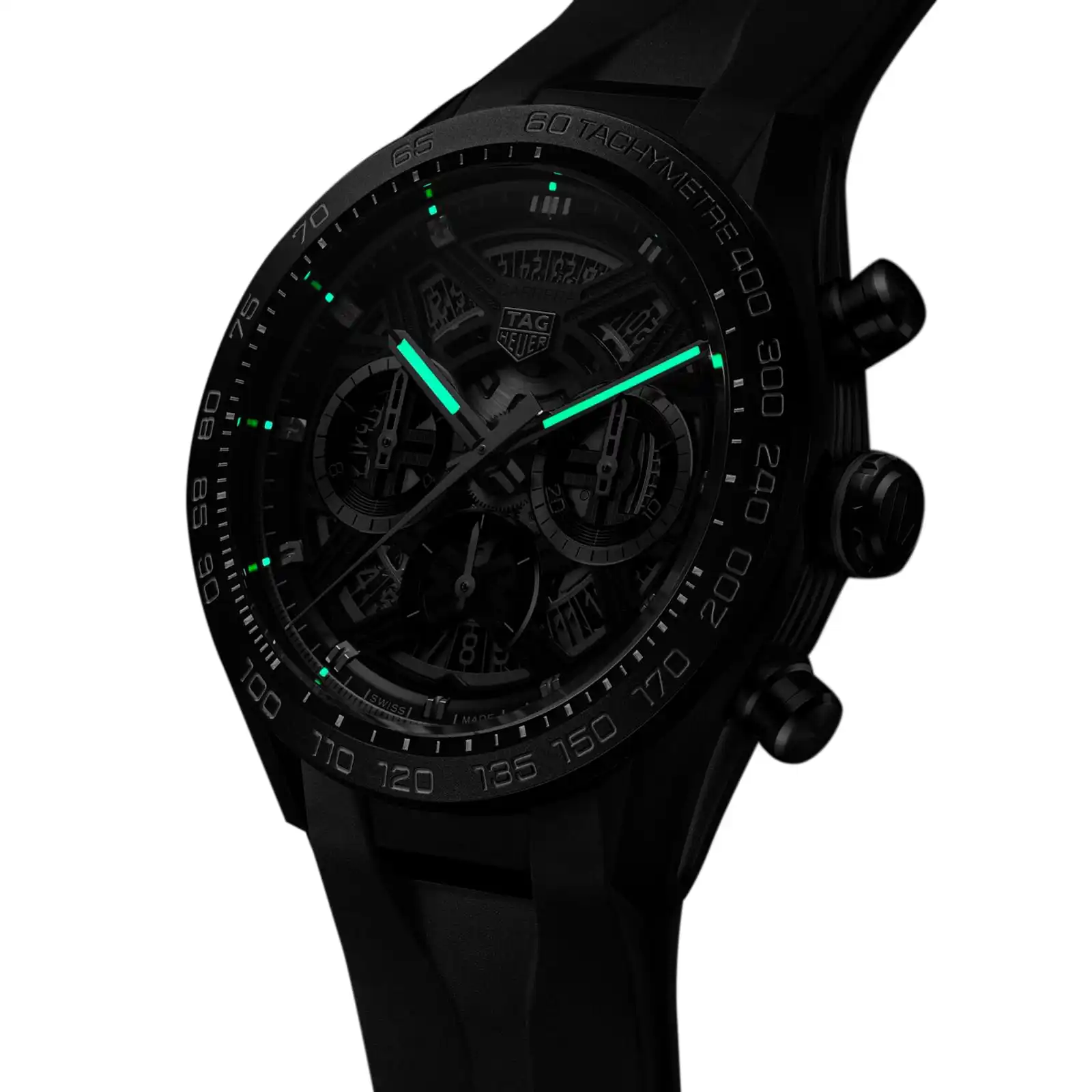 TAG Heuer Carrera Chronograph Extreme Sport 44mm Mens Replica Black CBU2080.FT6272 - Image 7