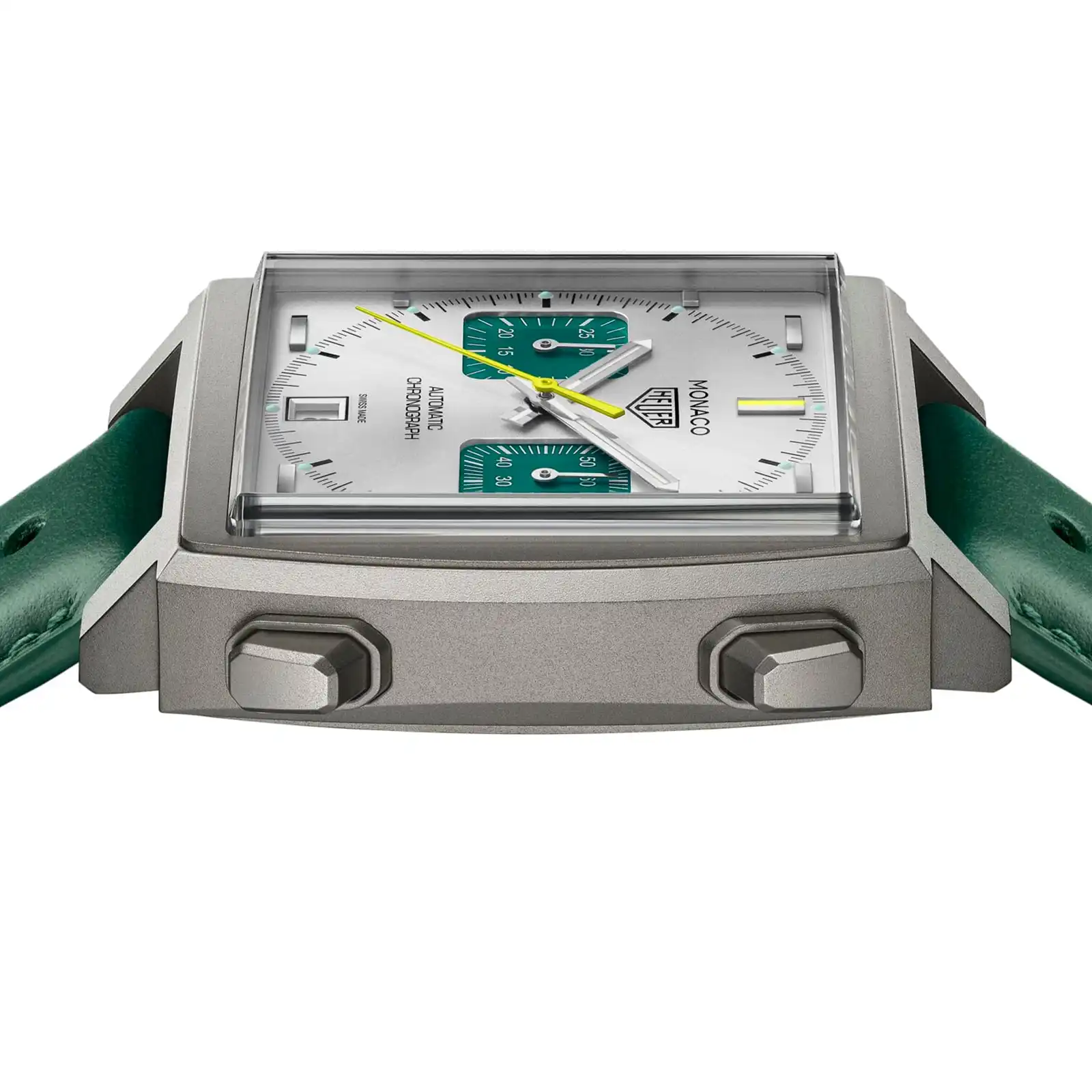 TAG Heuer Monaco Chronograph Racing Green 39mm Mens Replica CAW218E.FC6565 - Image 4