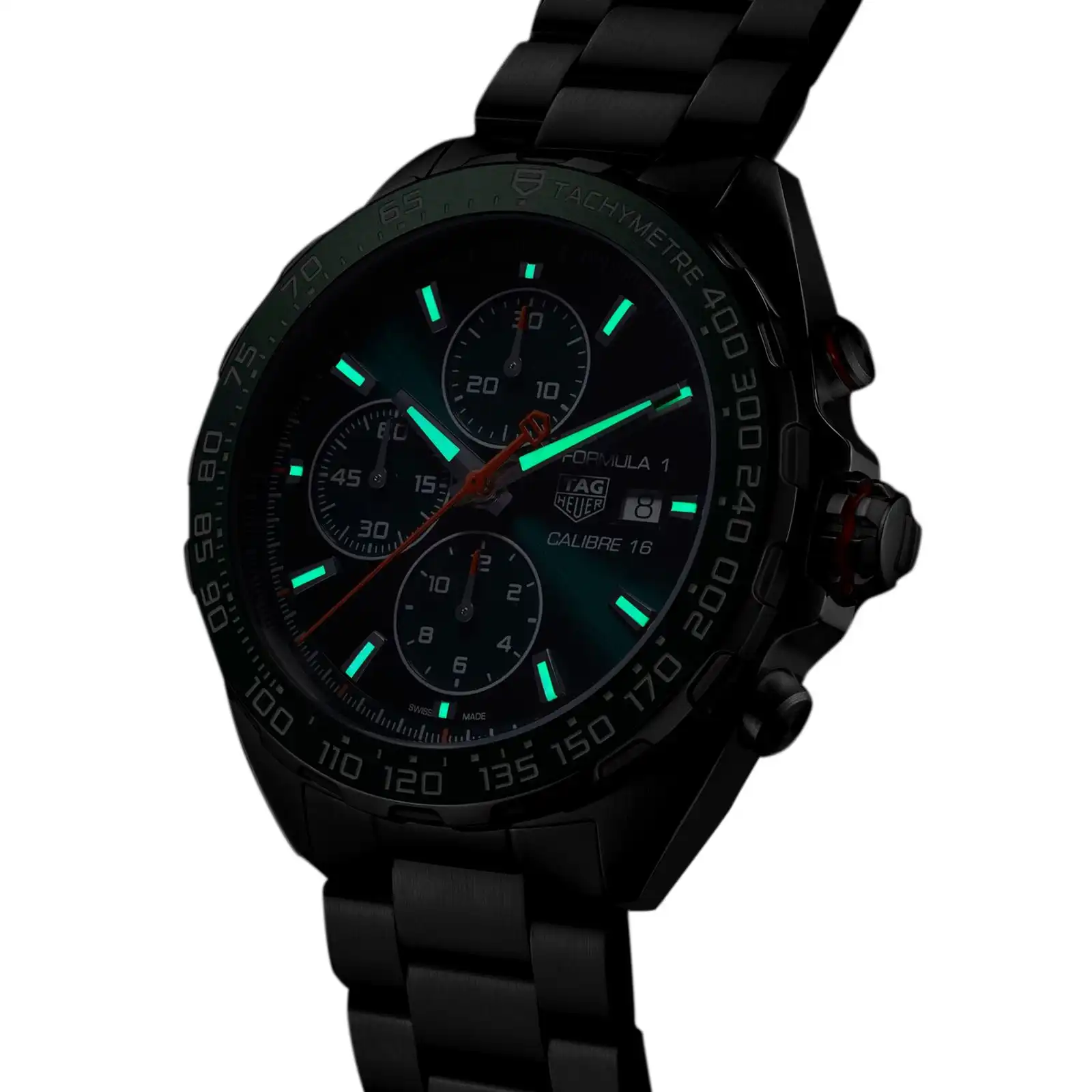 TAG Heuer Formula 1 Chronograph 44mm Mens Replica Green CAZ201H.BA0876 - Image 7