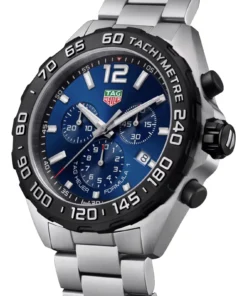 Alternative view of TAG Heuer Formula 1 Quartz Chronograph 200M 43mm Mens Replica Blue CAZ101AV.BA0842