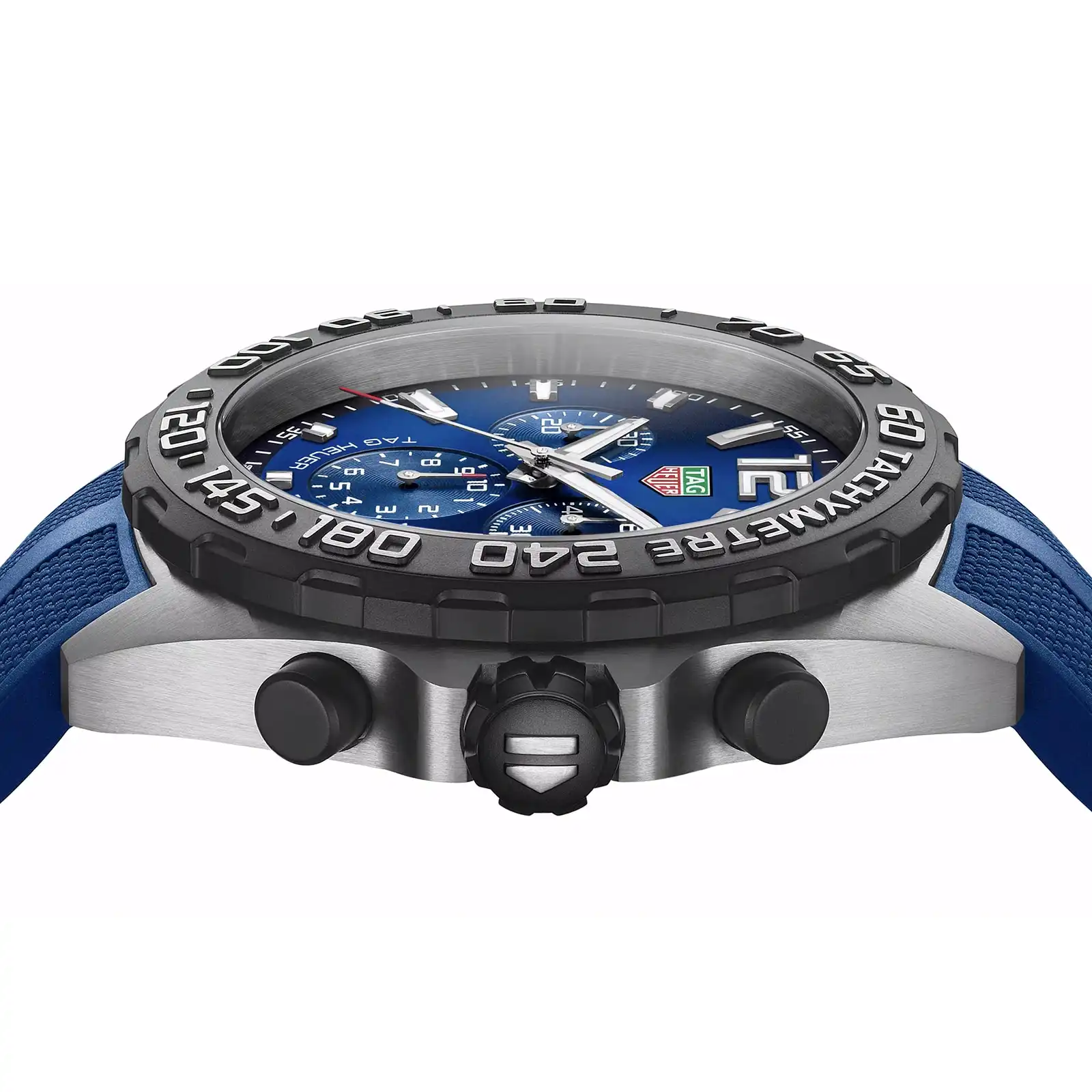 TAG Heuer Formula 1 Quartz Chronograph 200M 43mm Mens Replica Blue Rubber CAZ101AV.FT8077 - Image 7