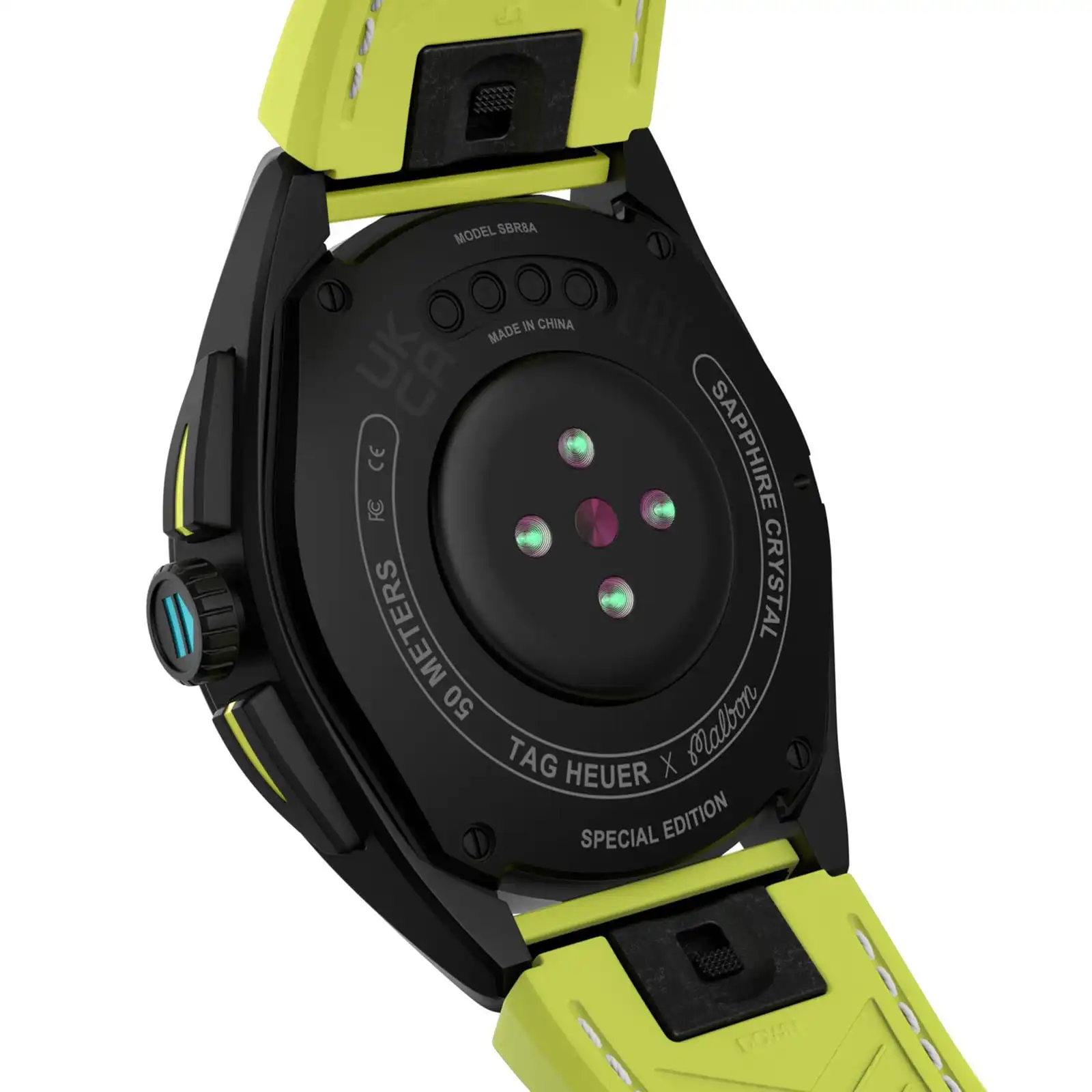 TAG Heuer Connected Calibre E4 X Malbon Golf Edition Special Edition 45mm Mens Replica Green SBR8A85.EB0338 - Image 6