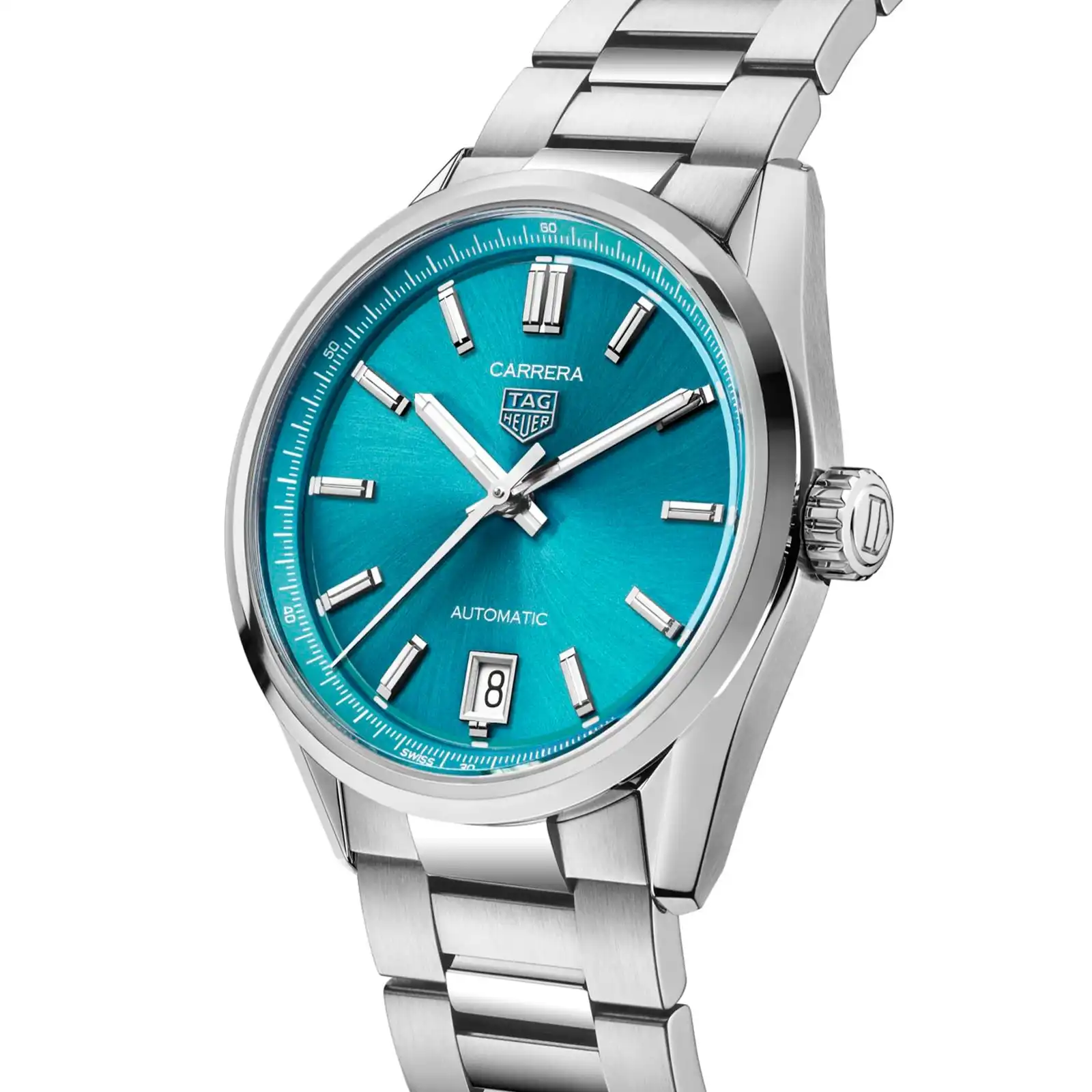 TAG Heuer Carrera Date 36mm Unisex Replica Turquoise WBN2316.BA0001 - Image 2