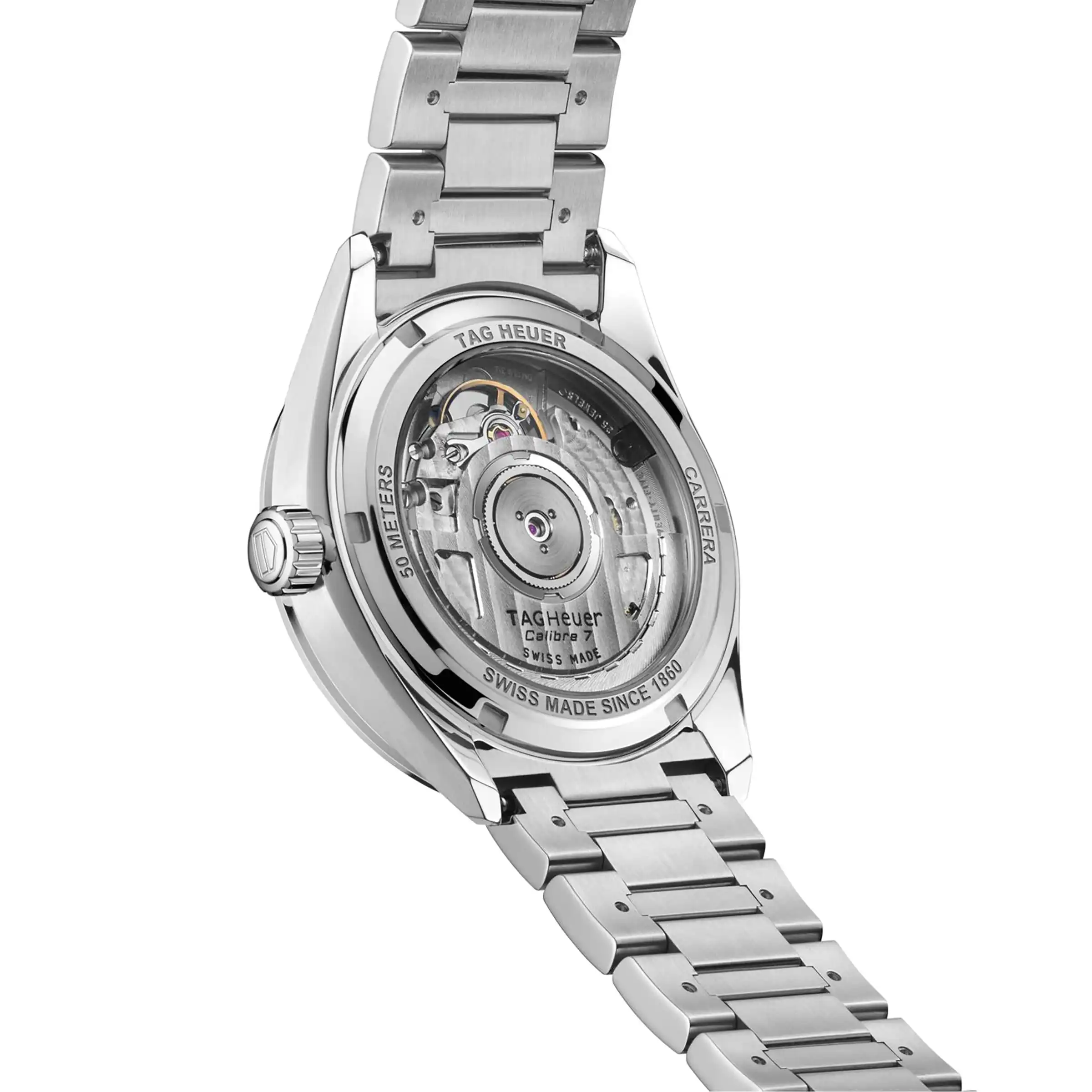 TAG Heuer Carrera Date 36mm Ladies Replica Green Diamond Dot WBN2317.BA0001 - Image 5