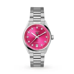 TAG Heuer Carrera Date 36mm Ladies Replica Pink Diamond Dot WBN2318.BA0001