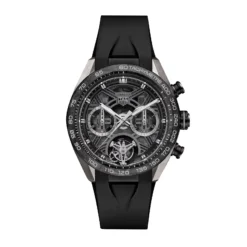 TAG Heuer Carerra Chronograph Tourbillon Extreme Sport 44mm Mens Replica Black CBU5080.FT6272