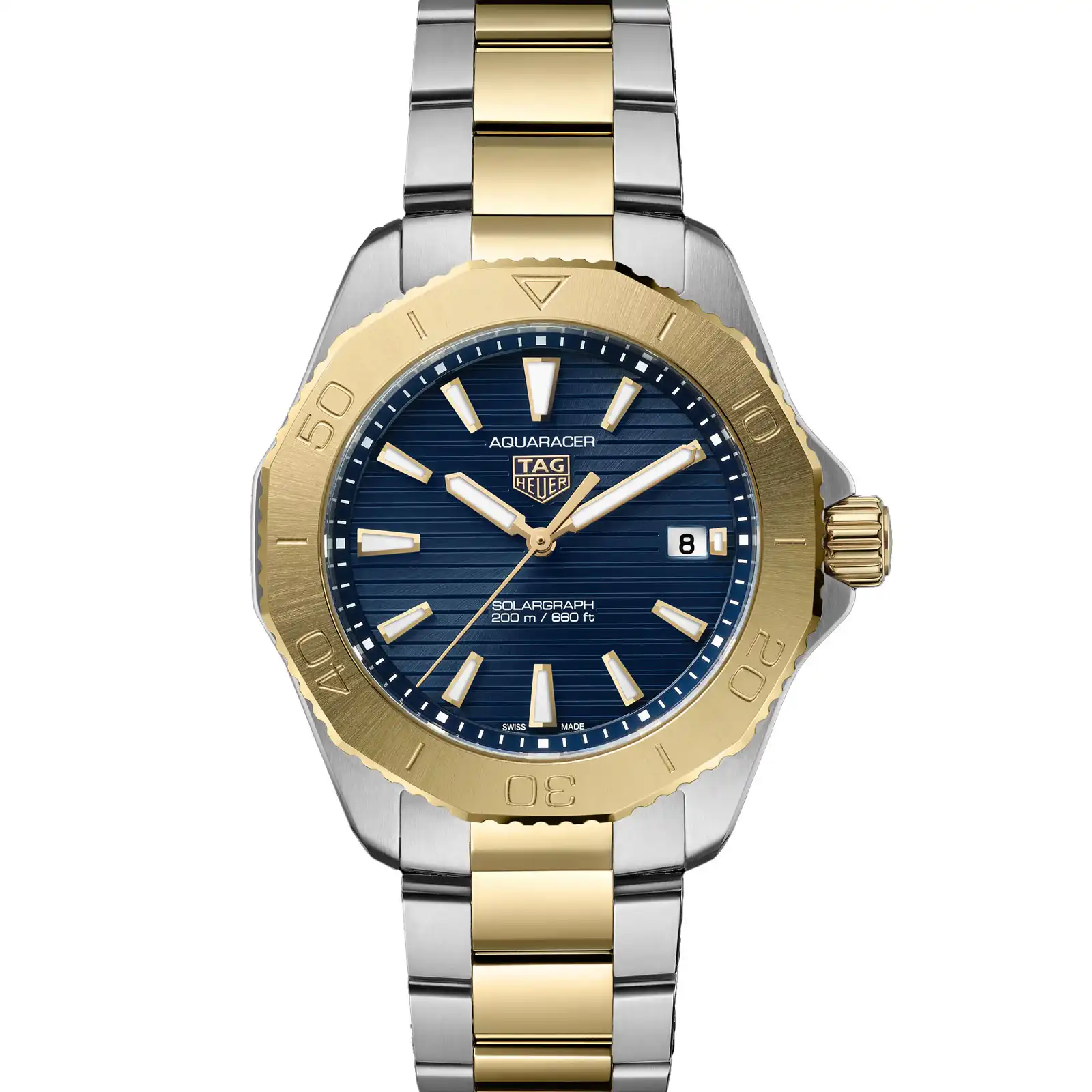 TAG Heuer Aquaracer Professional 200 Solargraph 40mm Mens Replica WBP1120.BB0002