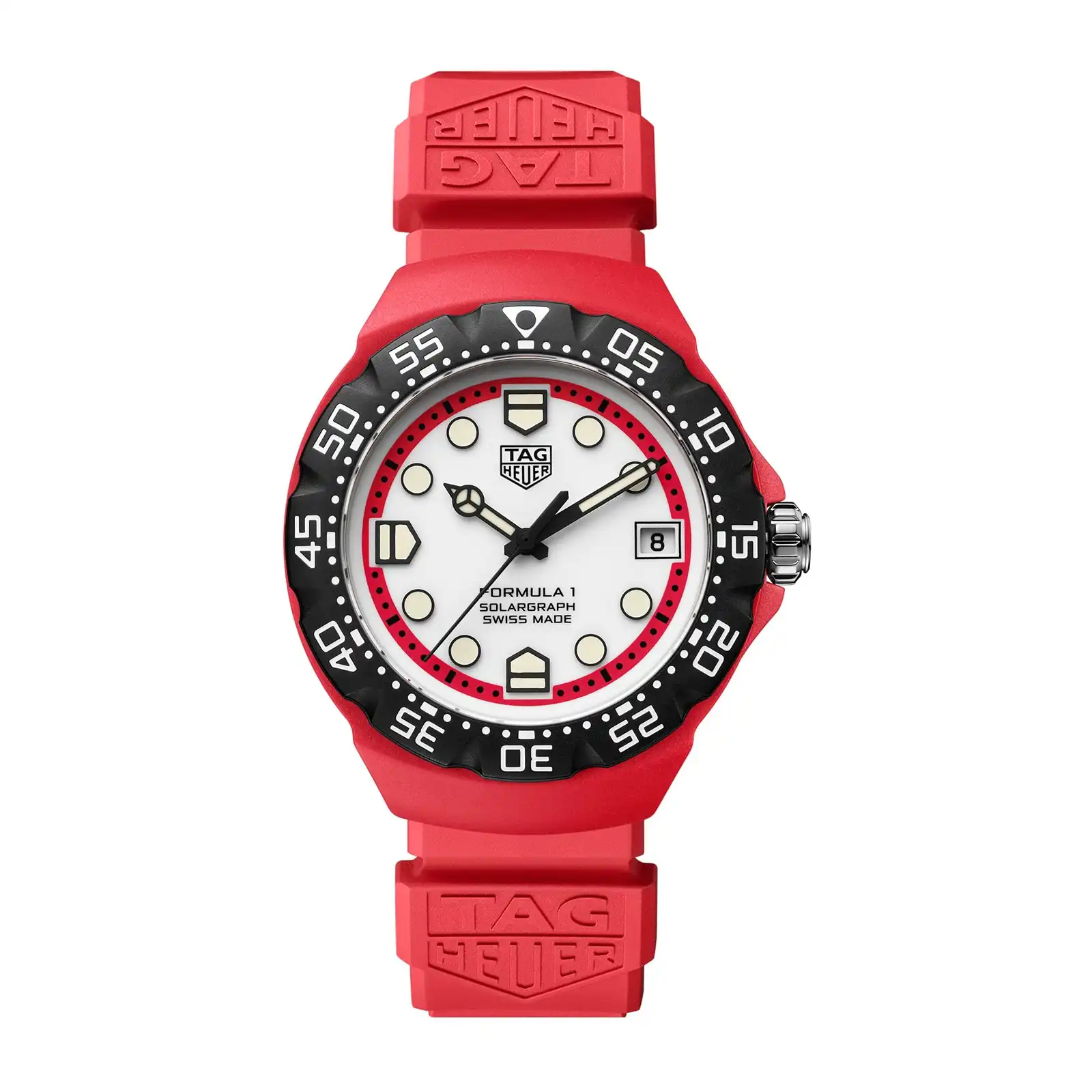 TAG Heuer Formula 1 Solargraph Limited Edition 38mm Mens Replica Red WBY1161.FT8086