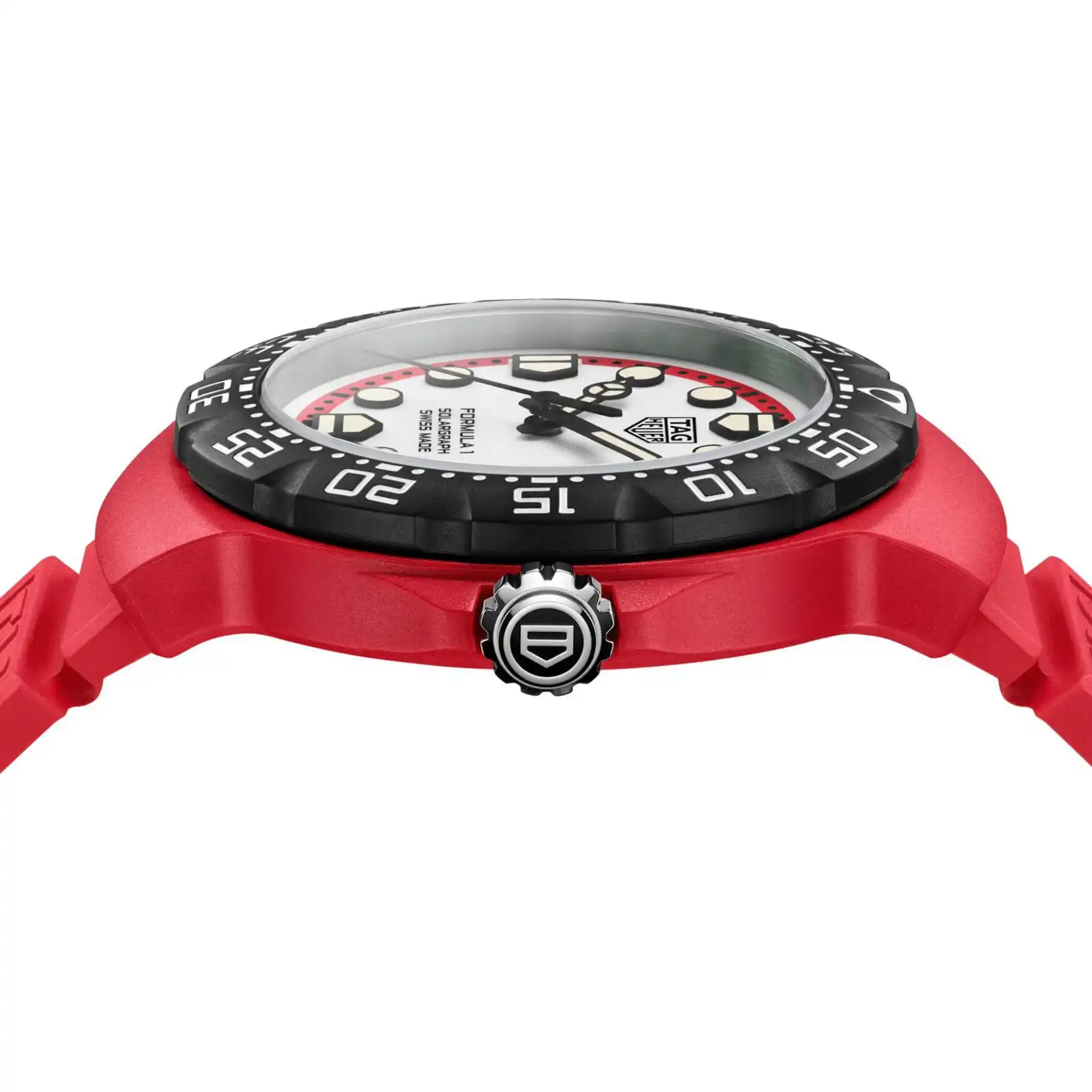 TAG Heuer Formula 1 Solargraph Limited Edition 38mm Mens Replica Red WBY1161.FT8086 - Image 4