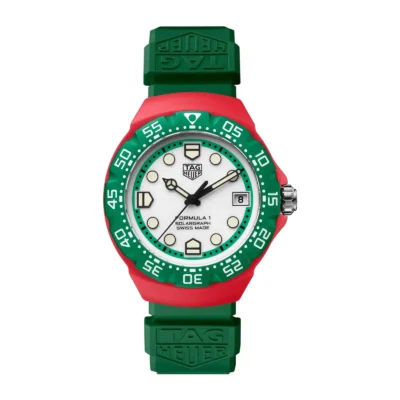 TAG Heuer Formula 1 Solargraph Limited Edition 38mm Mens Replica Green and Red WBY1160.FT8085
