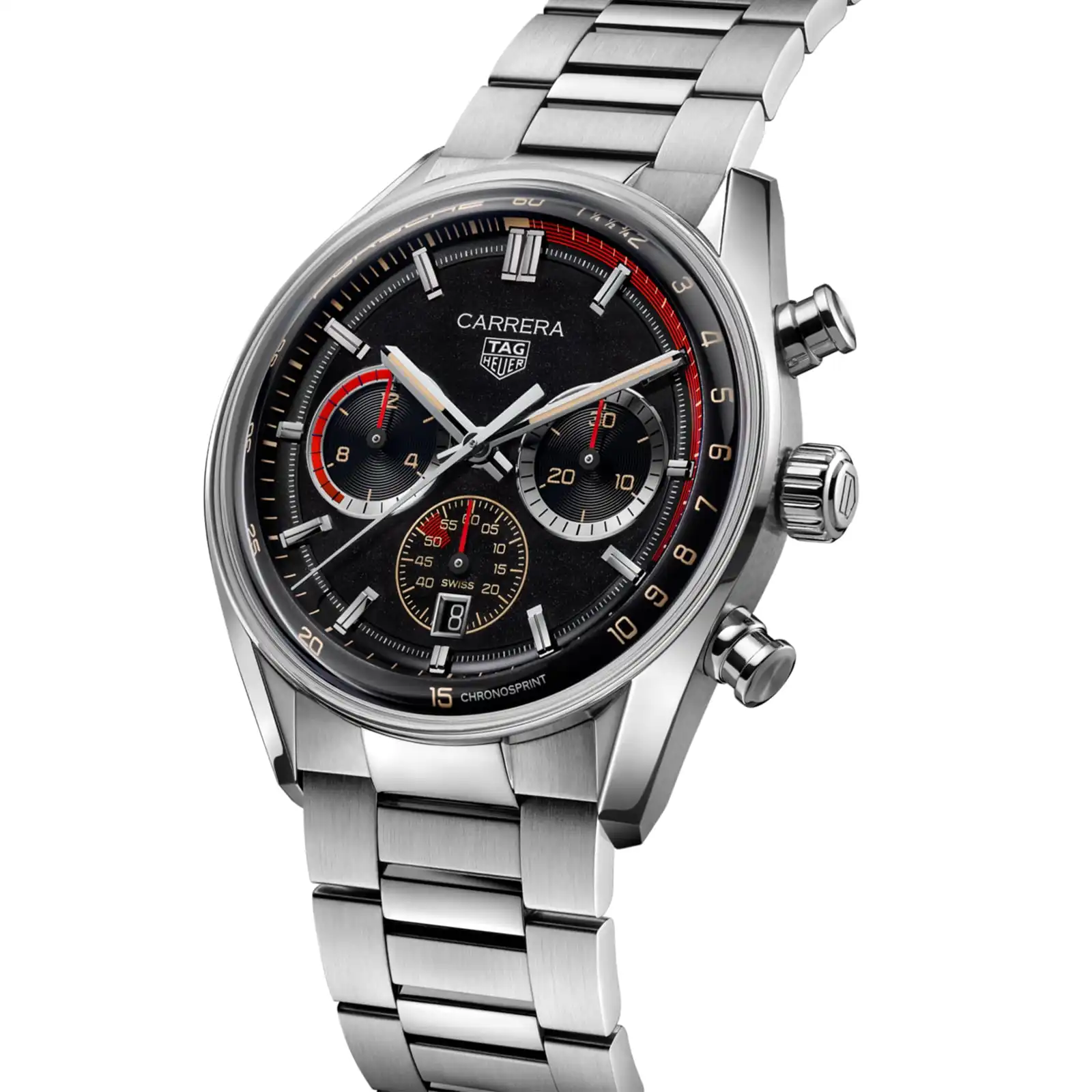 TAG Heuer Carrera Chronosprint X Porsche Rallye 42mm Mens Replica CBS2015.EB0381 - Image 2