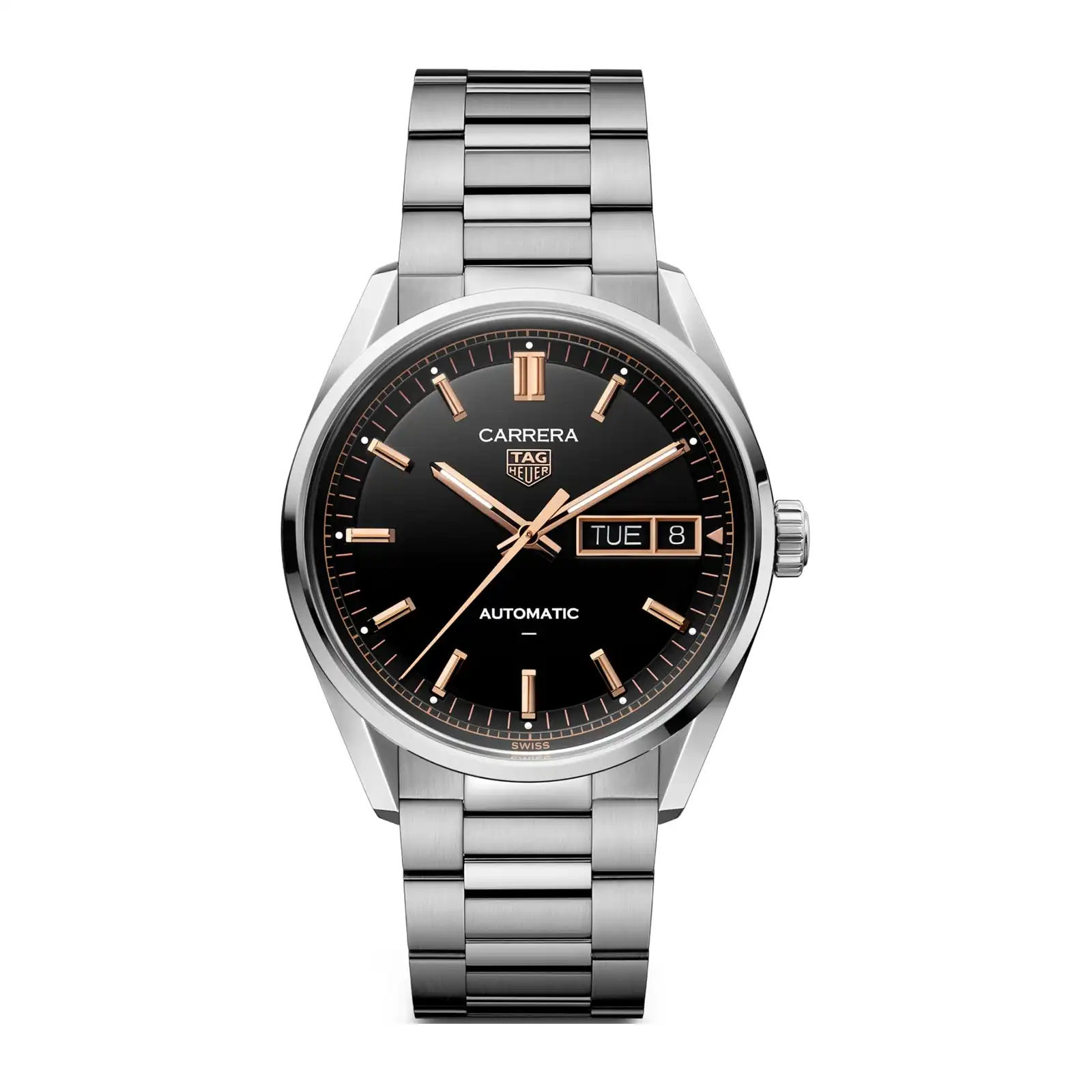 TAG Heuer Carrera Day-Date 41mm Mens Replica Black WDA2111.BA0043
